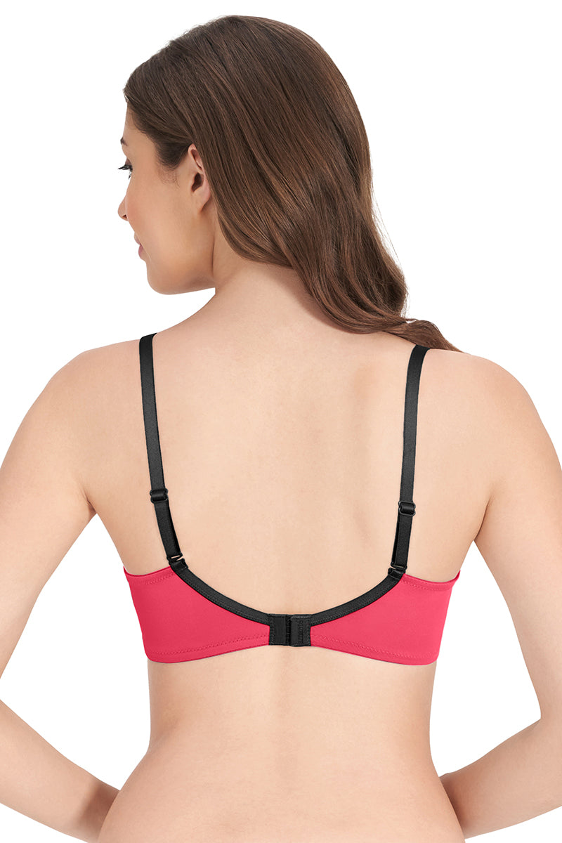  Smooth Dreams Padded Non-wired T-shirt Bra - Cerise、mySite、justintrudeaud