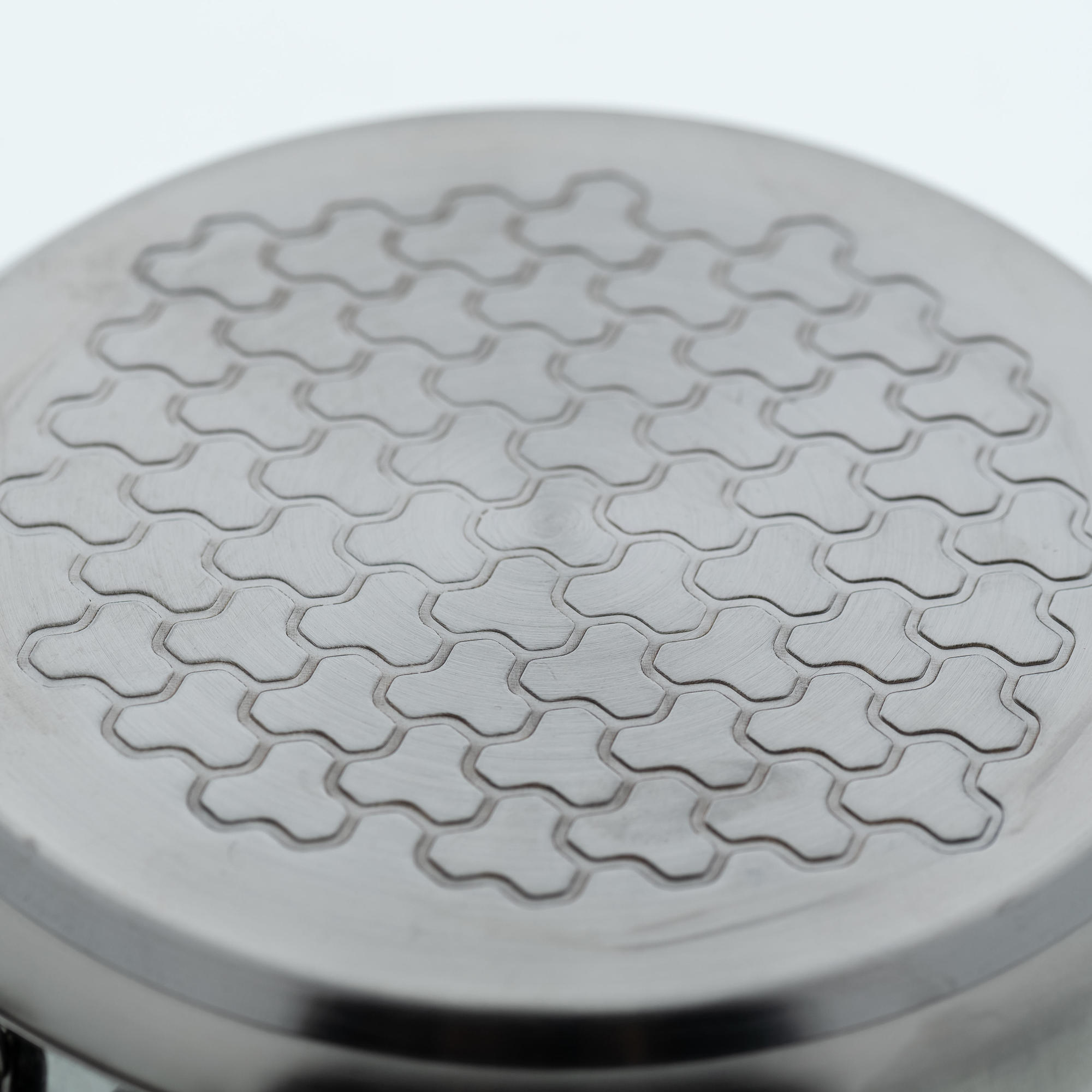 Quechua Non-Stick Stainless Steel 2-Person 14-Piece Camp Cookset 2.1 L