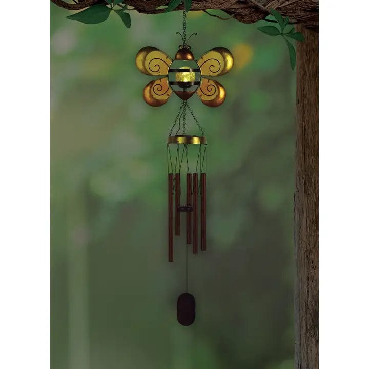 Solar Gardens, Solar Bee Wind Chime、mySite、g9winljtr