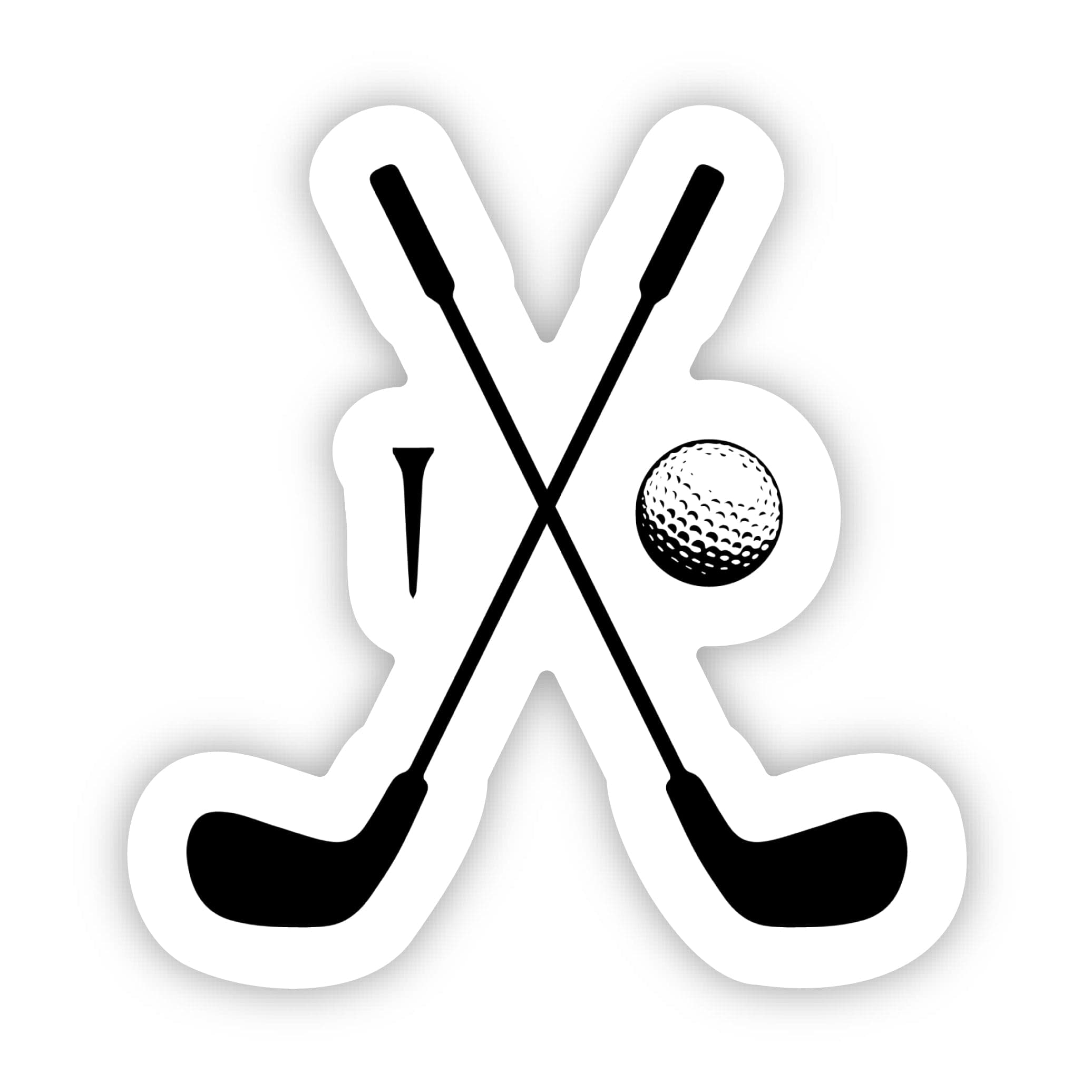  Golf Club Crest Sticker、mySite、elrpsem3k