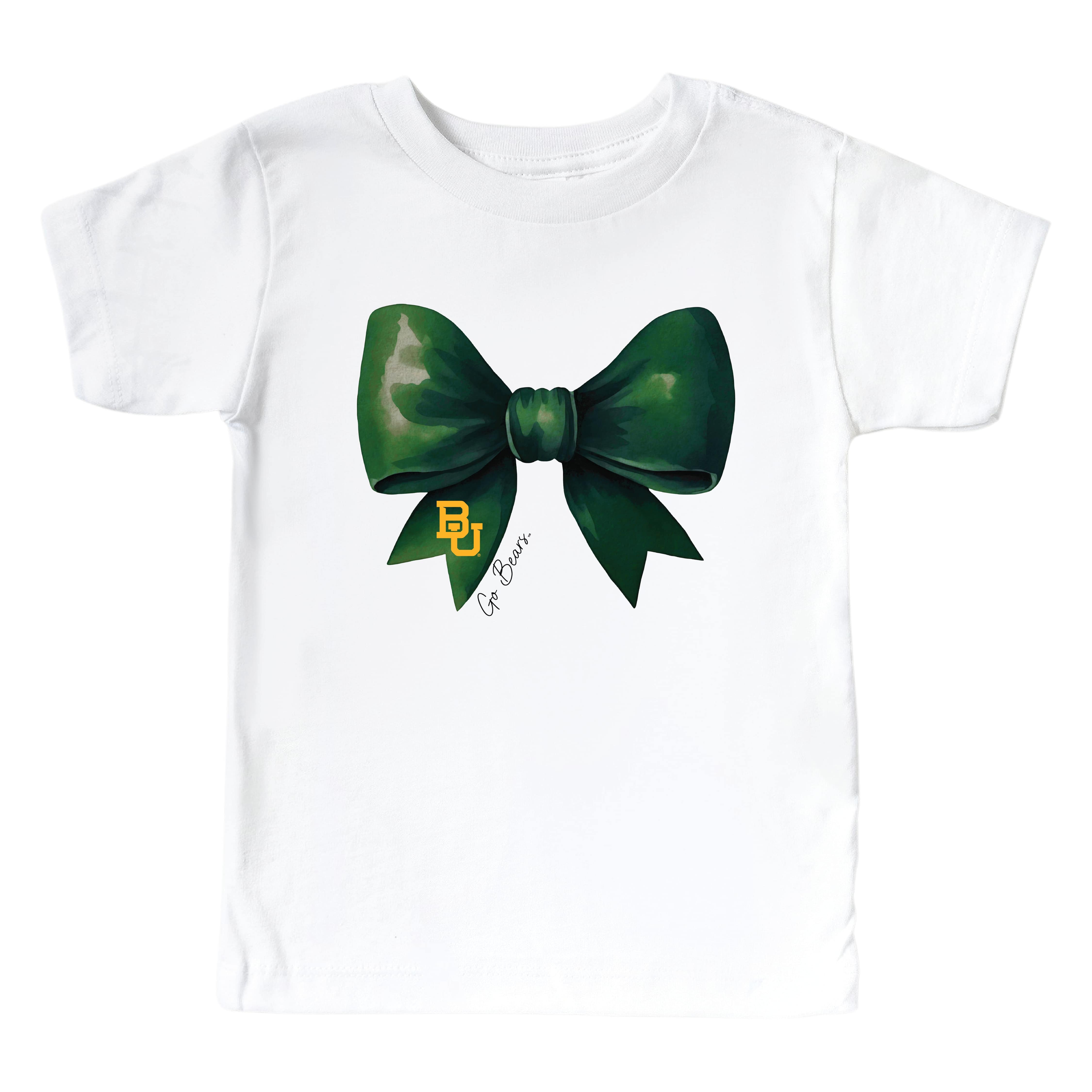  Baylor University | Footballs & Bows Kids Graphic Tee、mySite、layawaytickets