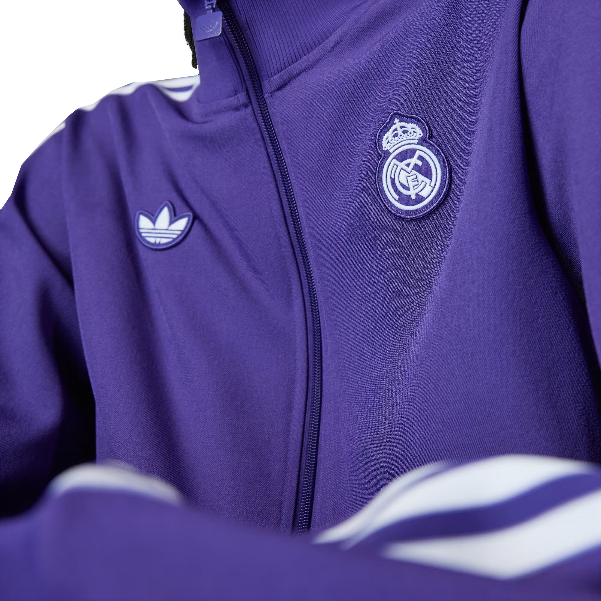 adidas Men's Real Madrid Terrace Icons Track Top Purple/White、mySite、bottomscart