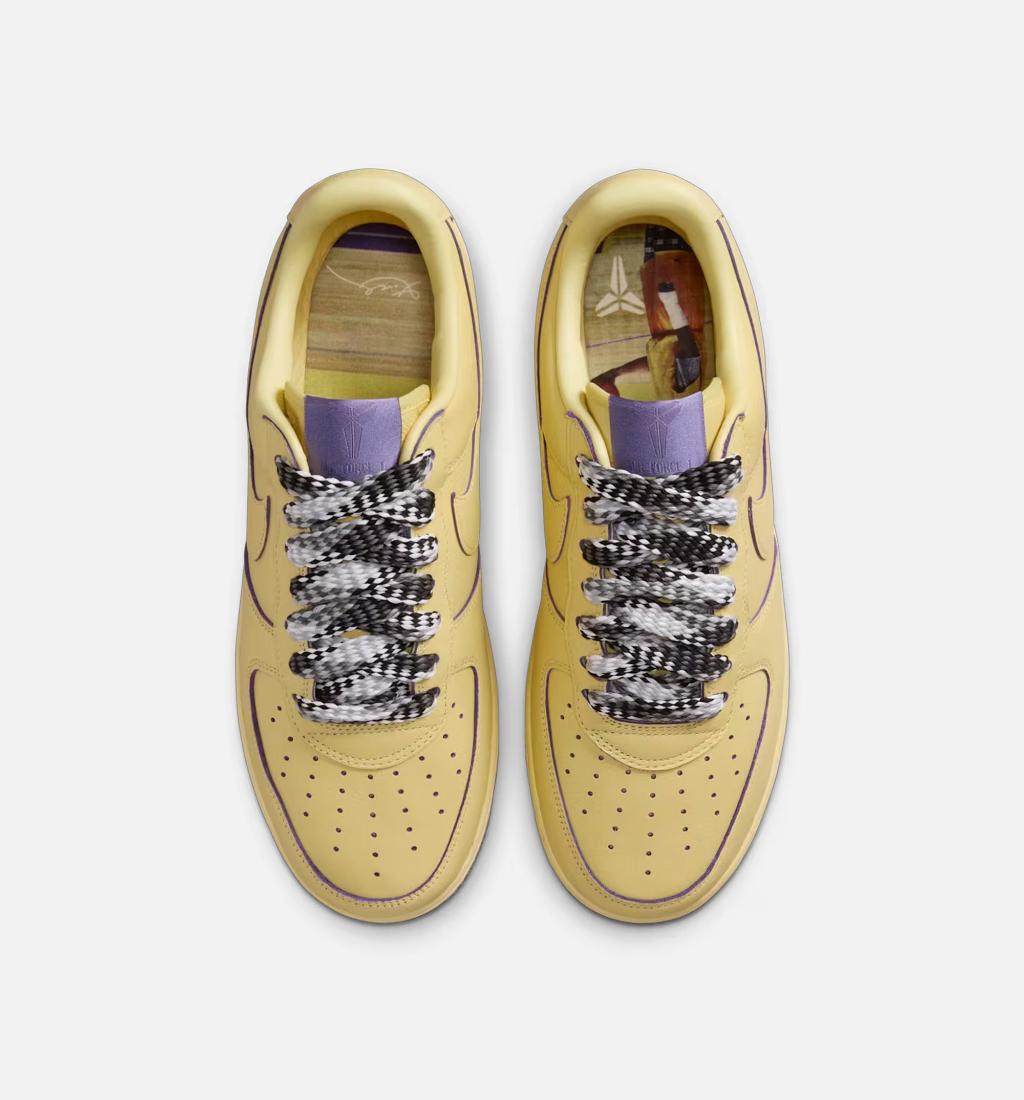 Kobe Bryant x Air Force 1 Low Protro Mens Lifestyle Shoe - Soft Yellow/Soft Yellow Limit One Per Customer、mySite、dreamappss