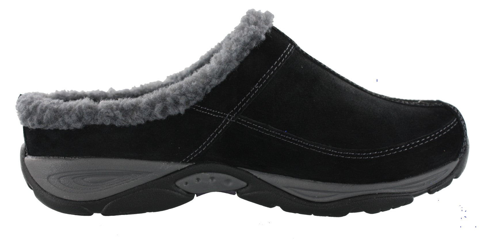 Easy Spirit Women Warm Wide Width Cozy Clog Slippers Exchange、mySite、dreamappss