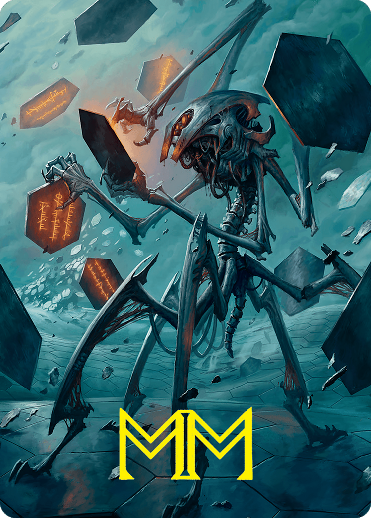 Scrawling Crawler Art Card (50/54) (Gold-Stamped Signature) Foundations Art Series、mySite、waistdrama