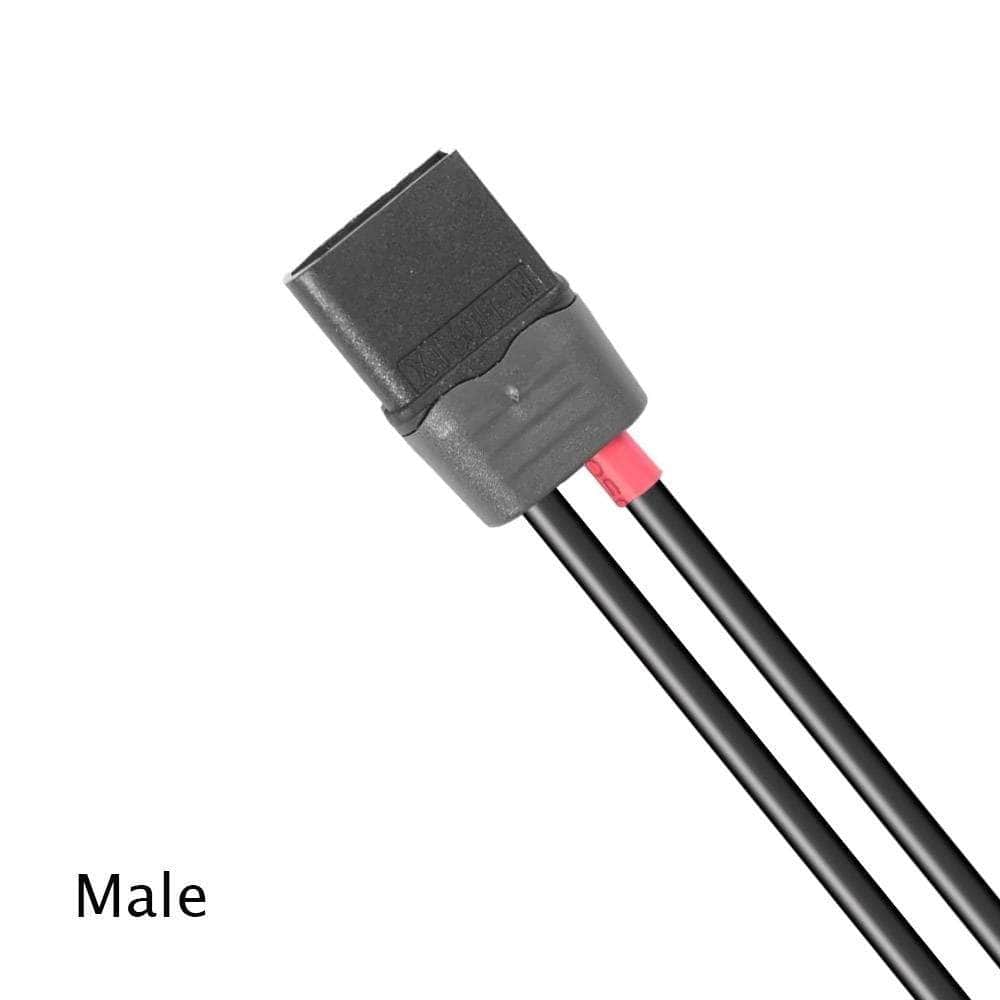  Flywoo XT60H 14AWG Black Pigtail (2pcs) - Male/Female、mySite、merchandisen