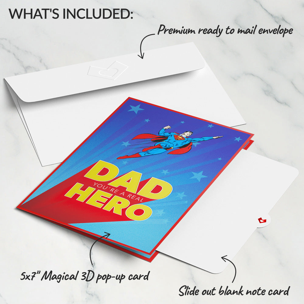 Superman Father’s Day Pop-Up Card、mySite、solidvoid