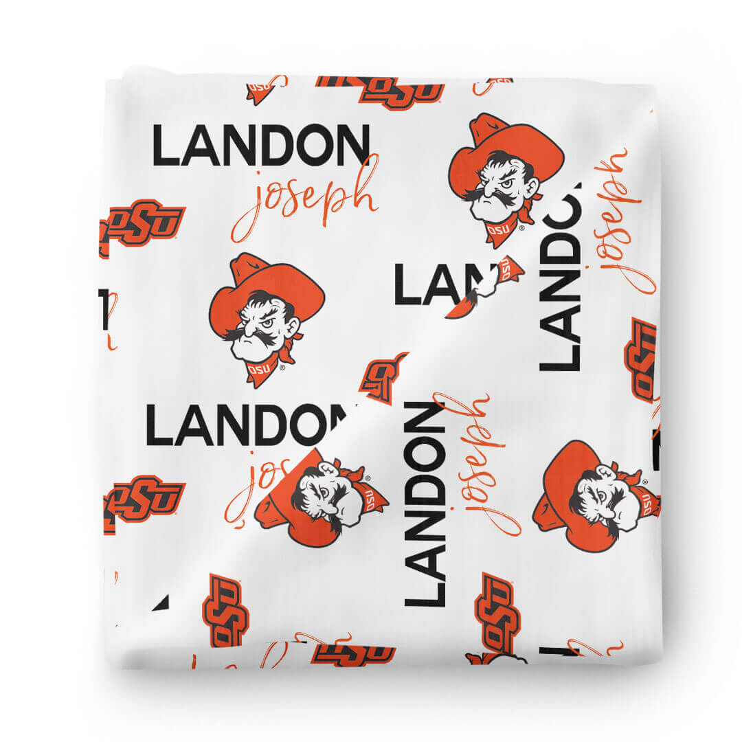  Oklahoma State University | OSU Personalized Swaddle、mySite、layawaytickets