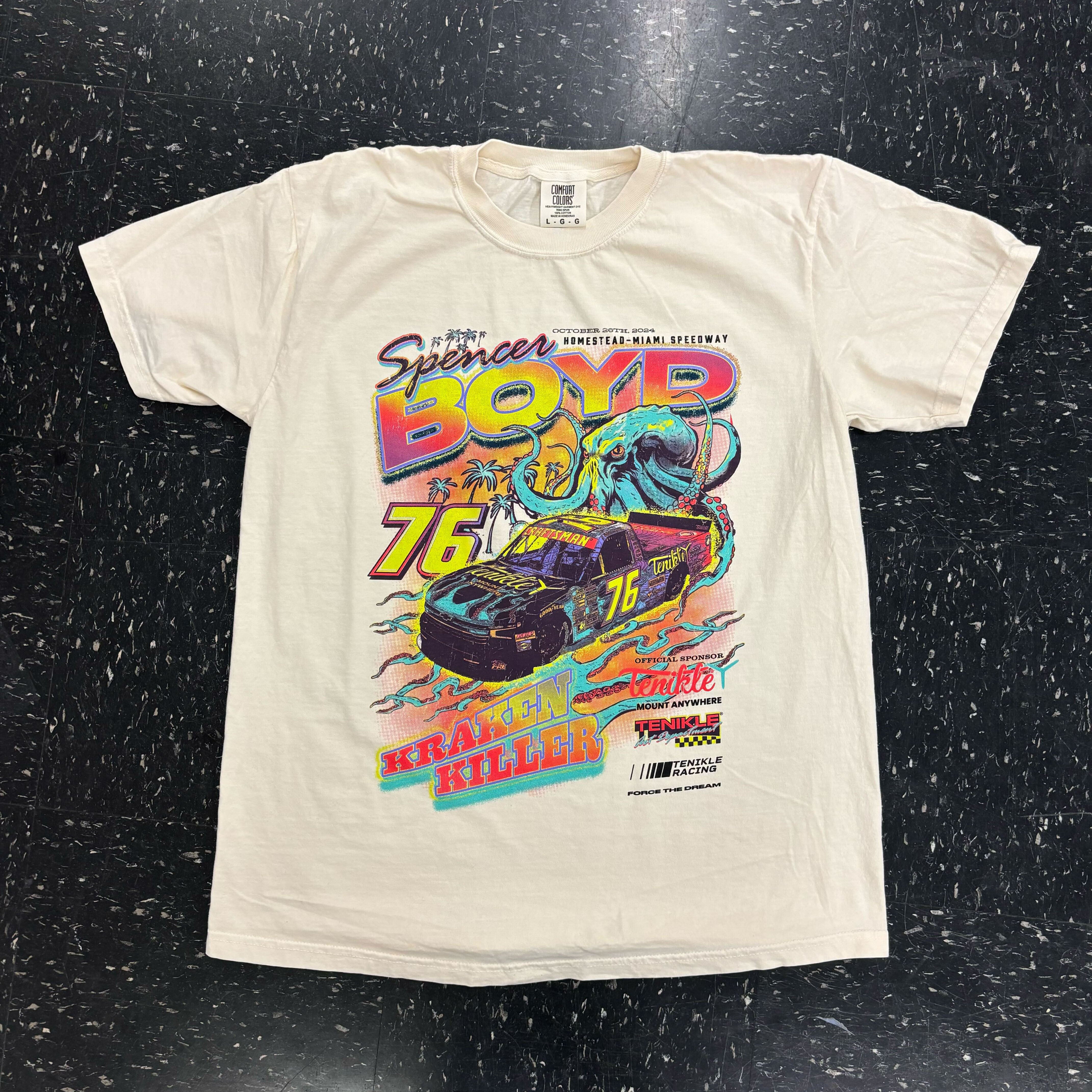 Limited Edition Spencer Boyd x Tenikle Nascar Tee (pre-order)、mySite、fannypackpong