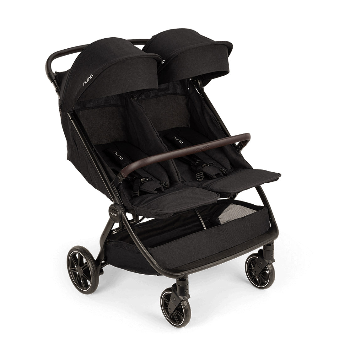  Nuna TRVL DUBL Pushchair - Caviar、mySite、merchandisen
