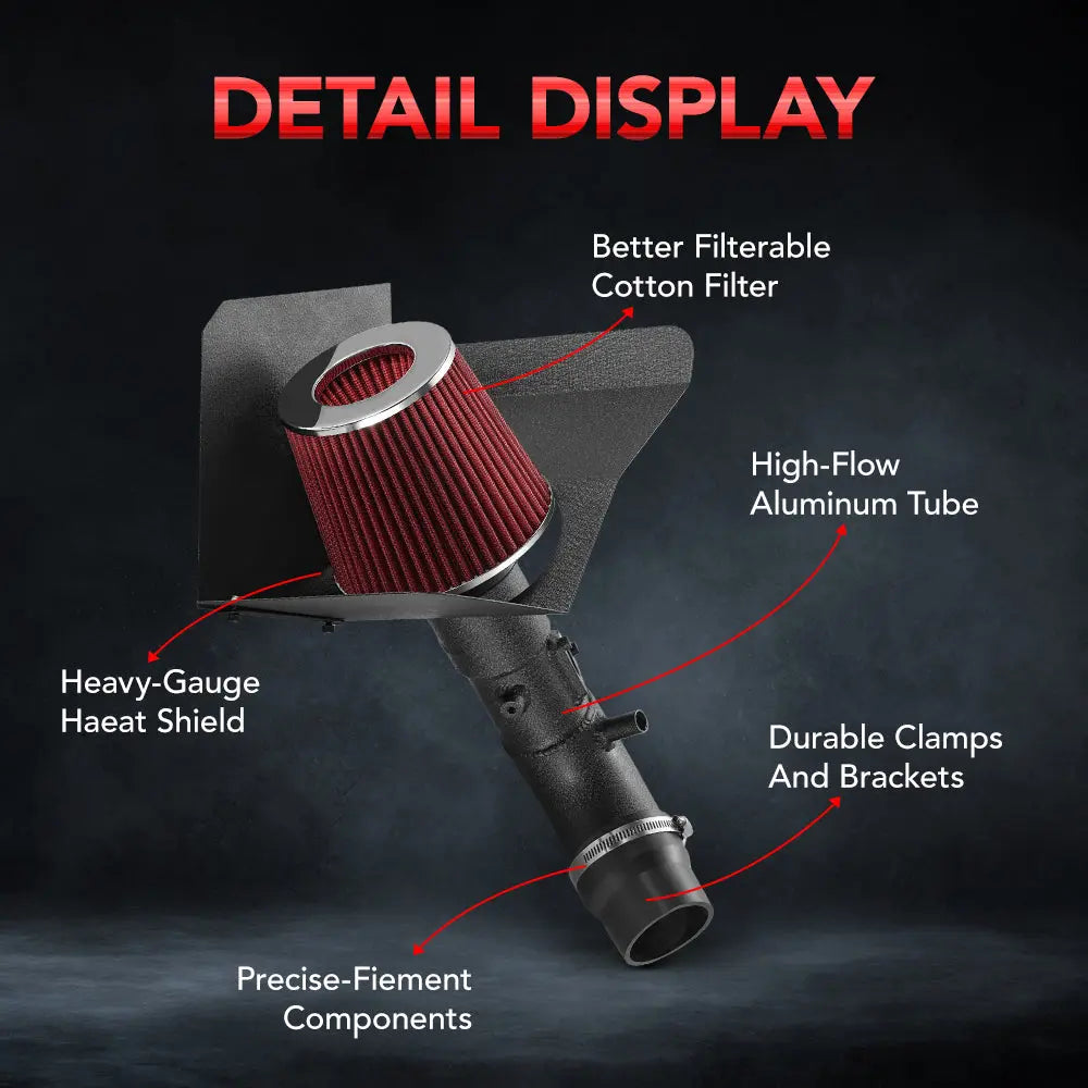 Cold Air Intake For 2009-2017 Toyota Corolla & Scion IM 1.8L I4 GAS DOHC、mySite、nflplayoffbracketp