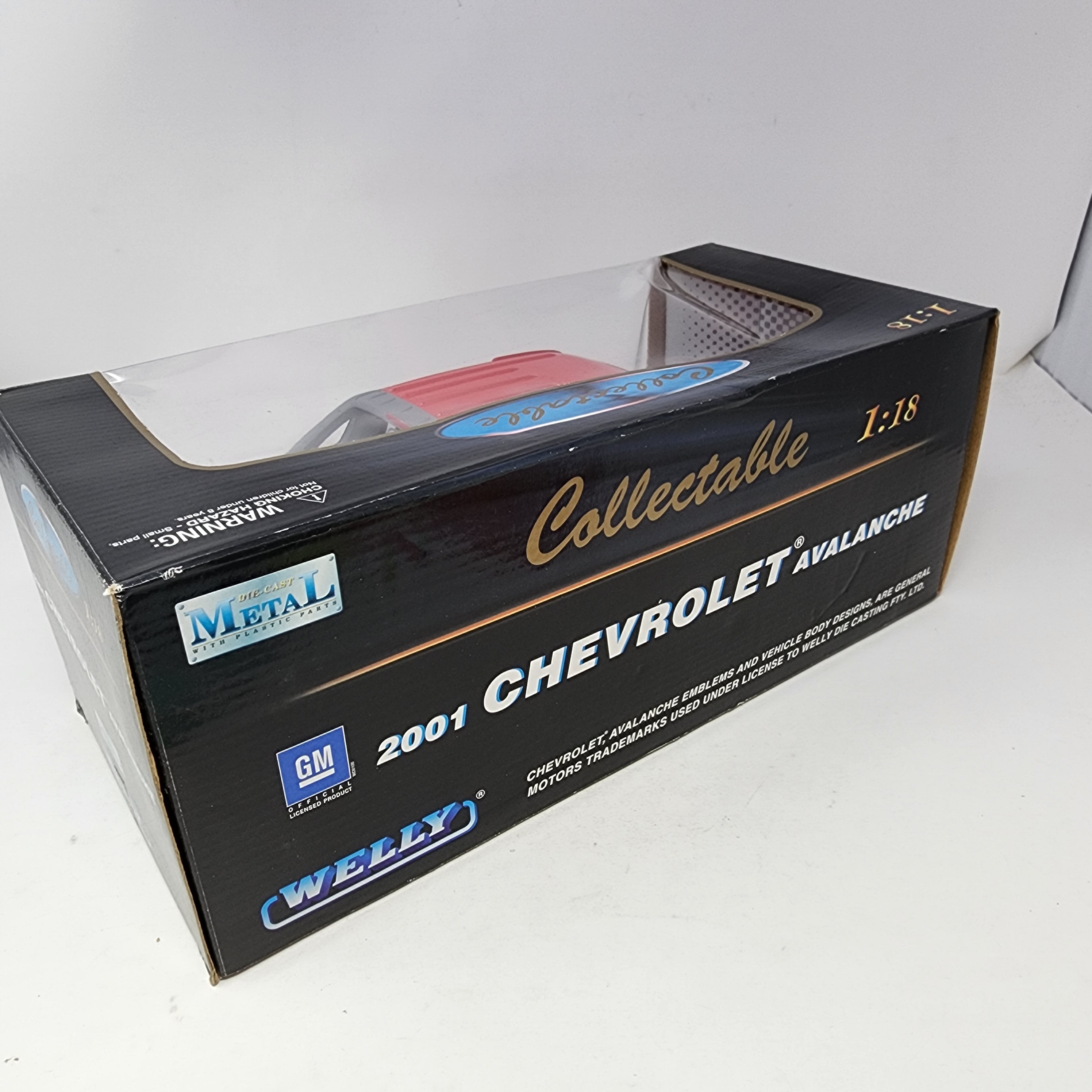 2001 Chevrolet Avalanche * RED * Welly Collectibles 1/18 Scale、mySite、hgirdovlk