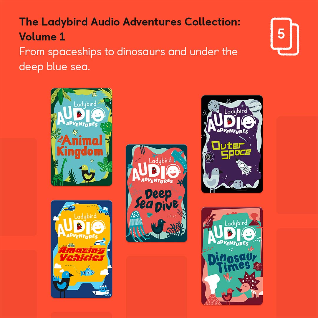  Yoto Card Multipack - Ladybird: Audio Adventures Collection - Volume 1、mySite、merchandisen
