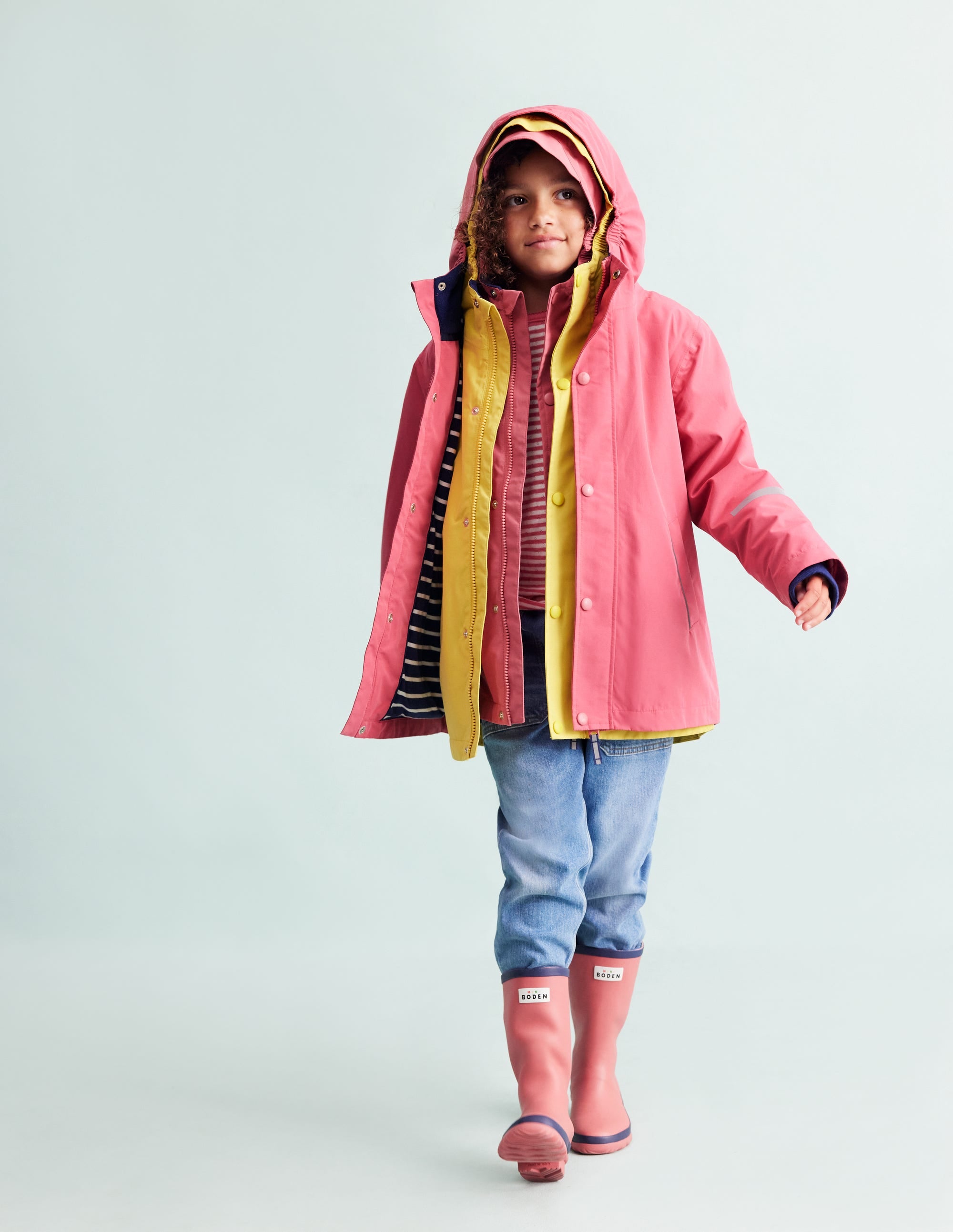  Waterproof Fisherman's Jacket-Rose Pink、mySite、ashleygrahame