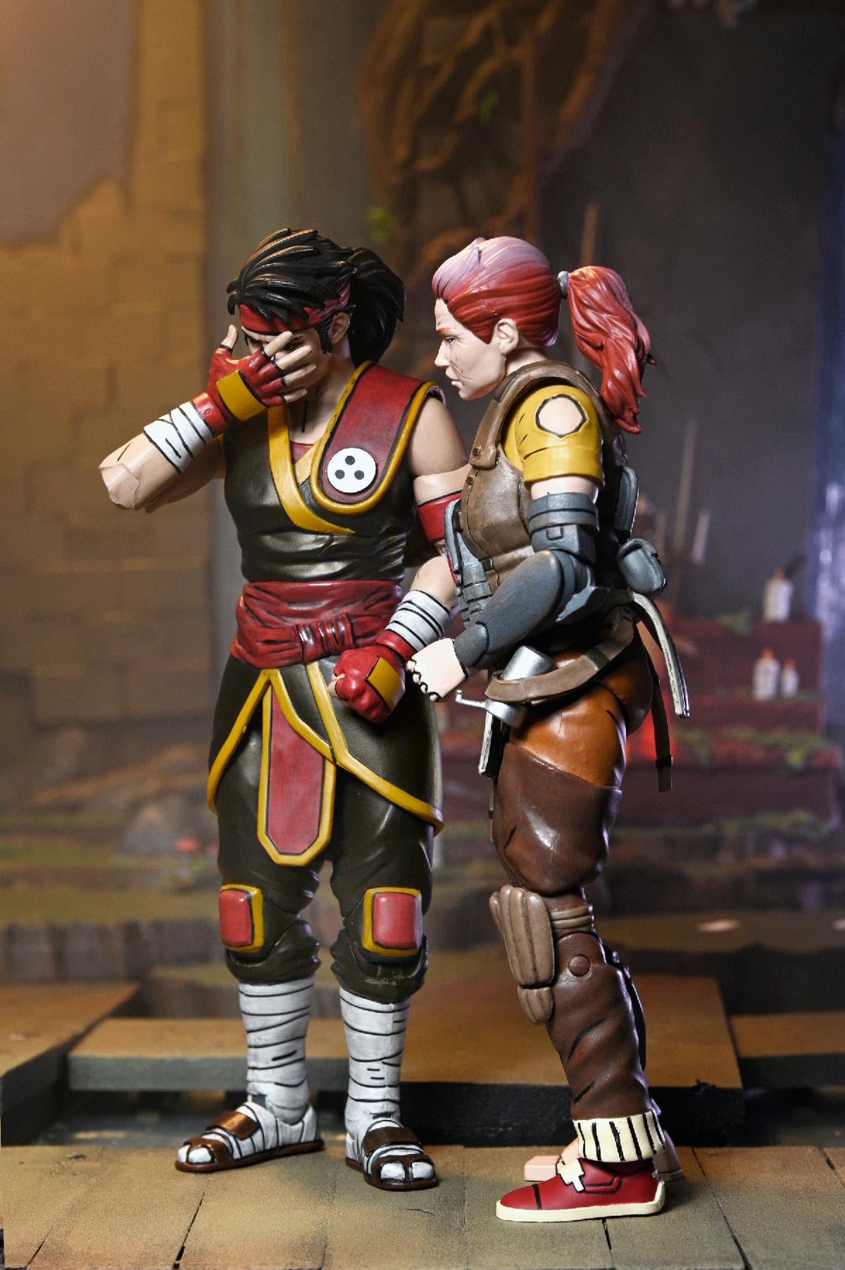 NECA Teenage Mutant Ninja Turtles Casey Marie with Baby Odyn & Uno (The Last Ronin- The Lost Years)、mySite、hgirdovlk