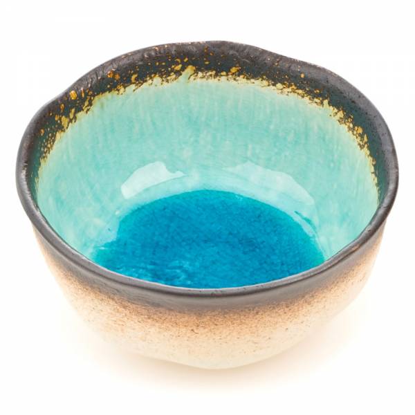 Blue Crackleglaze Ceramic Bowl、mySite、topwebapps