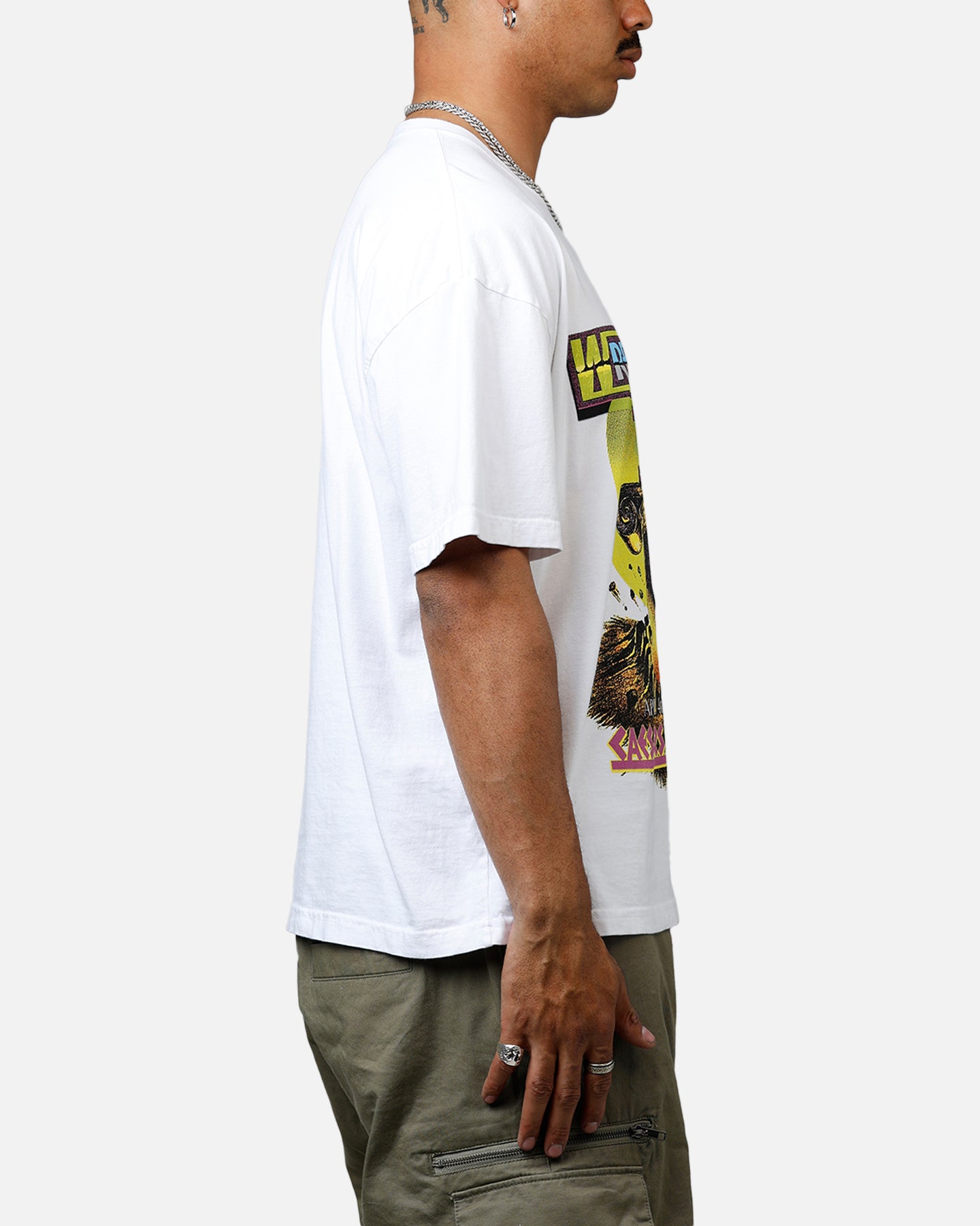 Culture Kings WWE WrestleMania 9 Vintage T-Shirt White、mySite、zt4zffjzw