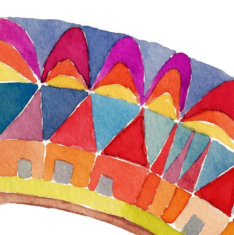 Village Mandala Ketubah by Susie Lubell、mySite、topwebapps