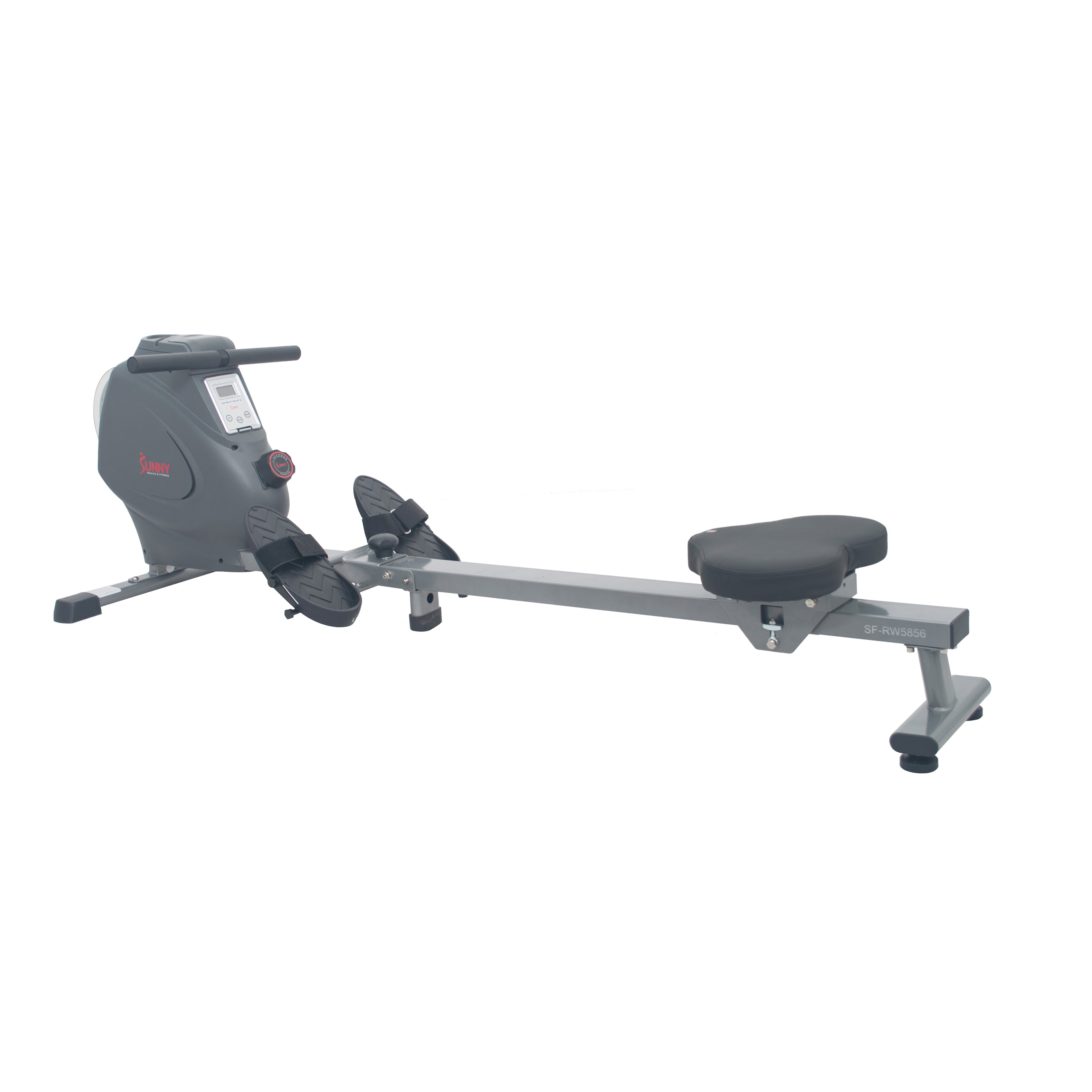  Rowing Machine Magnetic Rower, LCD Monitor w/ Device Holder、mySite、ghnorth