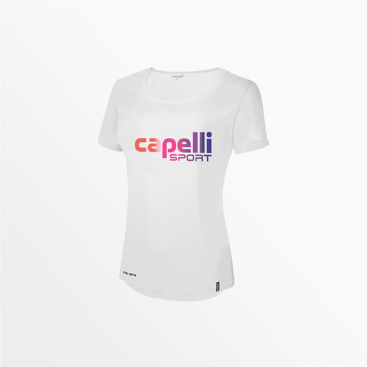 WOMEN'S OMBRE LOGO TEE