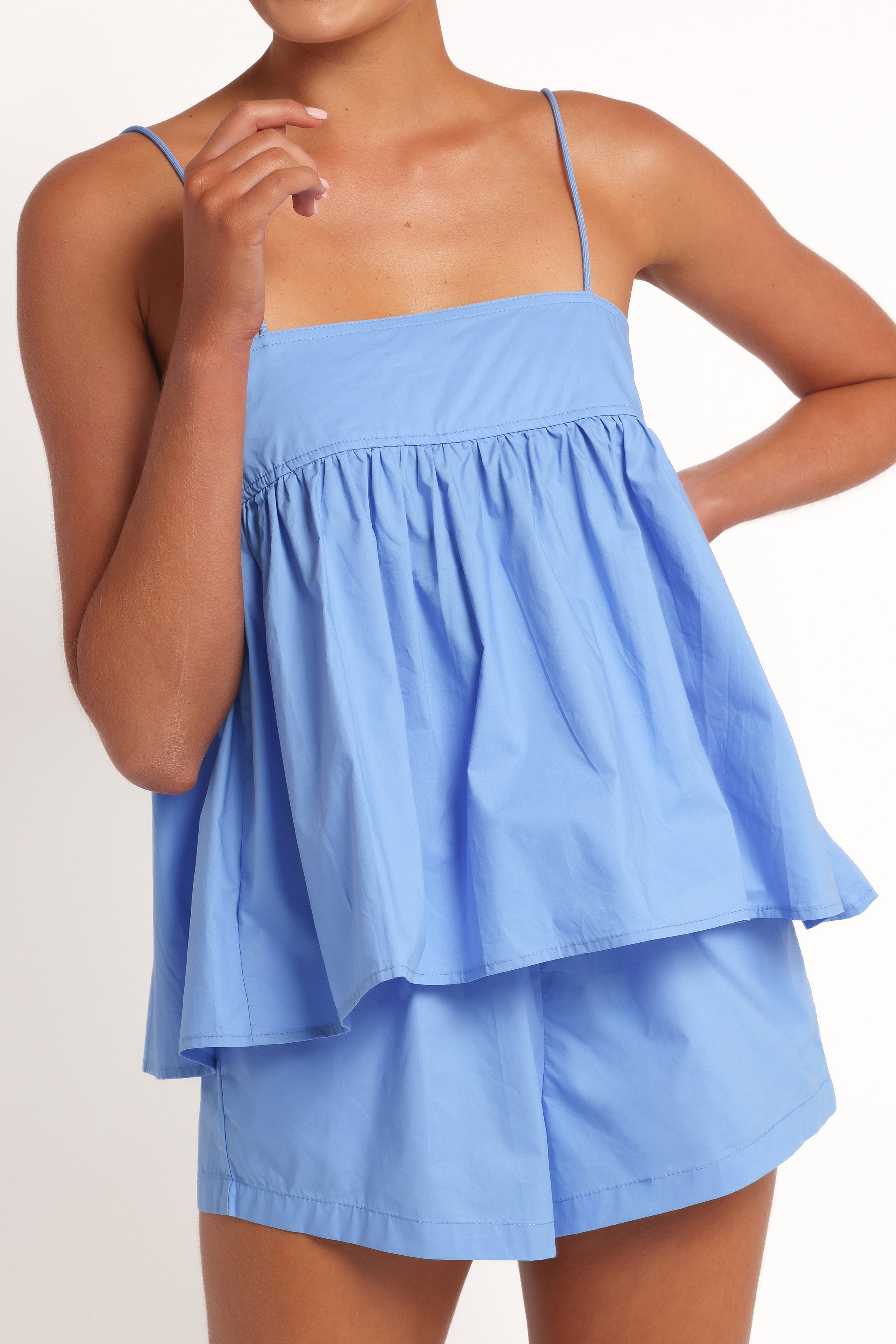  Serina Short Set - Blue、mySite、sugarbowlscore