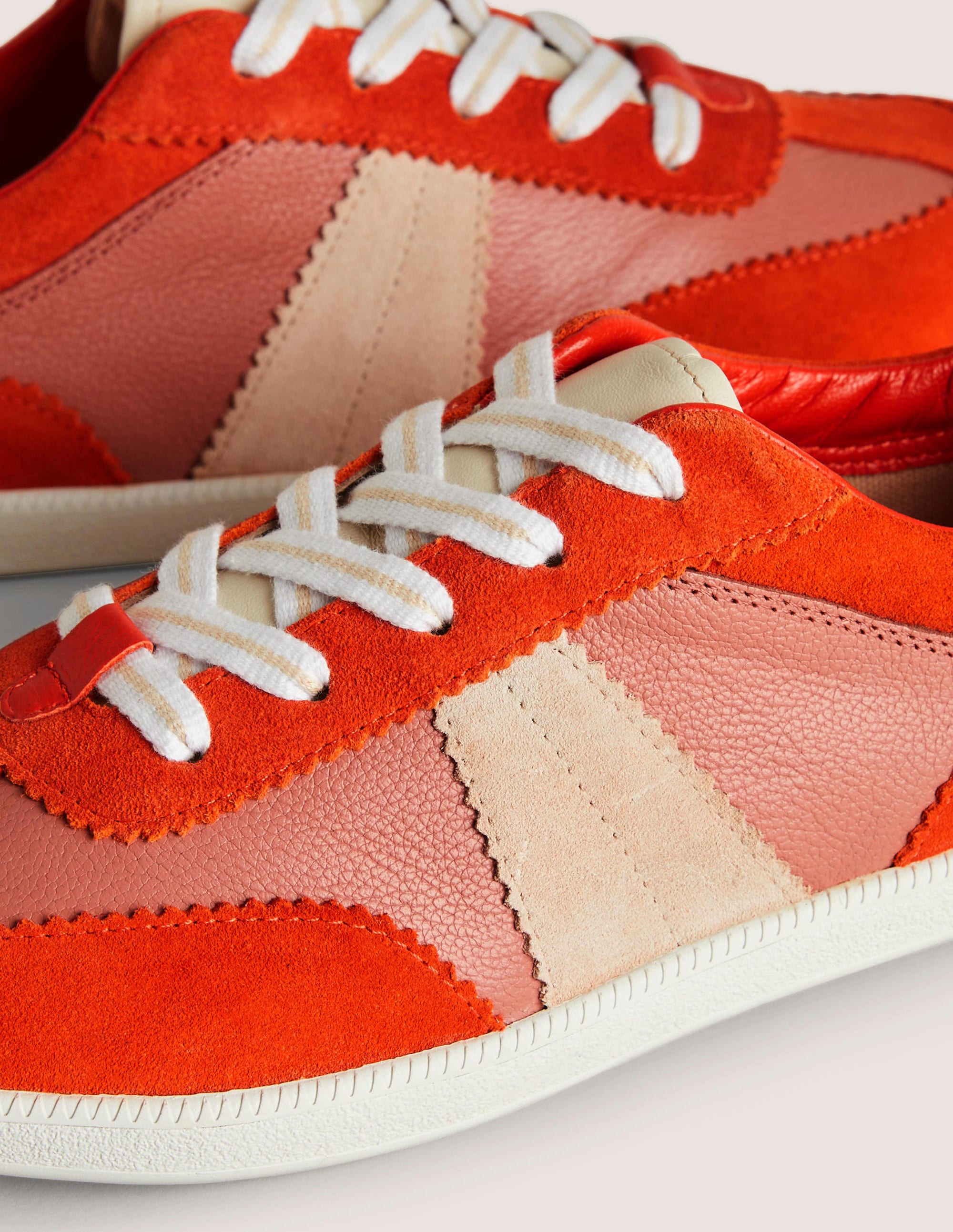  Erin Retro Tennis Trainers-Dusty Red/ Rocket Red、mySite、ashleygrahame