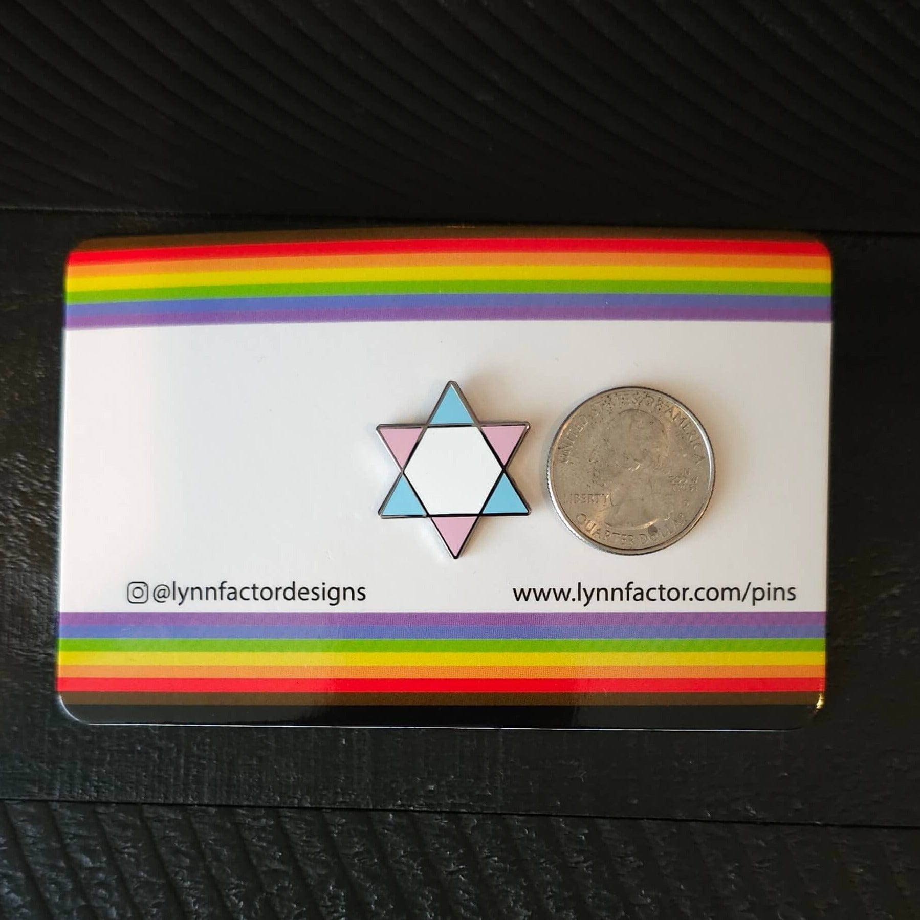 Trans Jewish Pride Pin、mySite、topwebapps