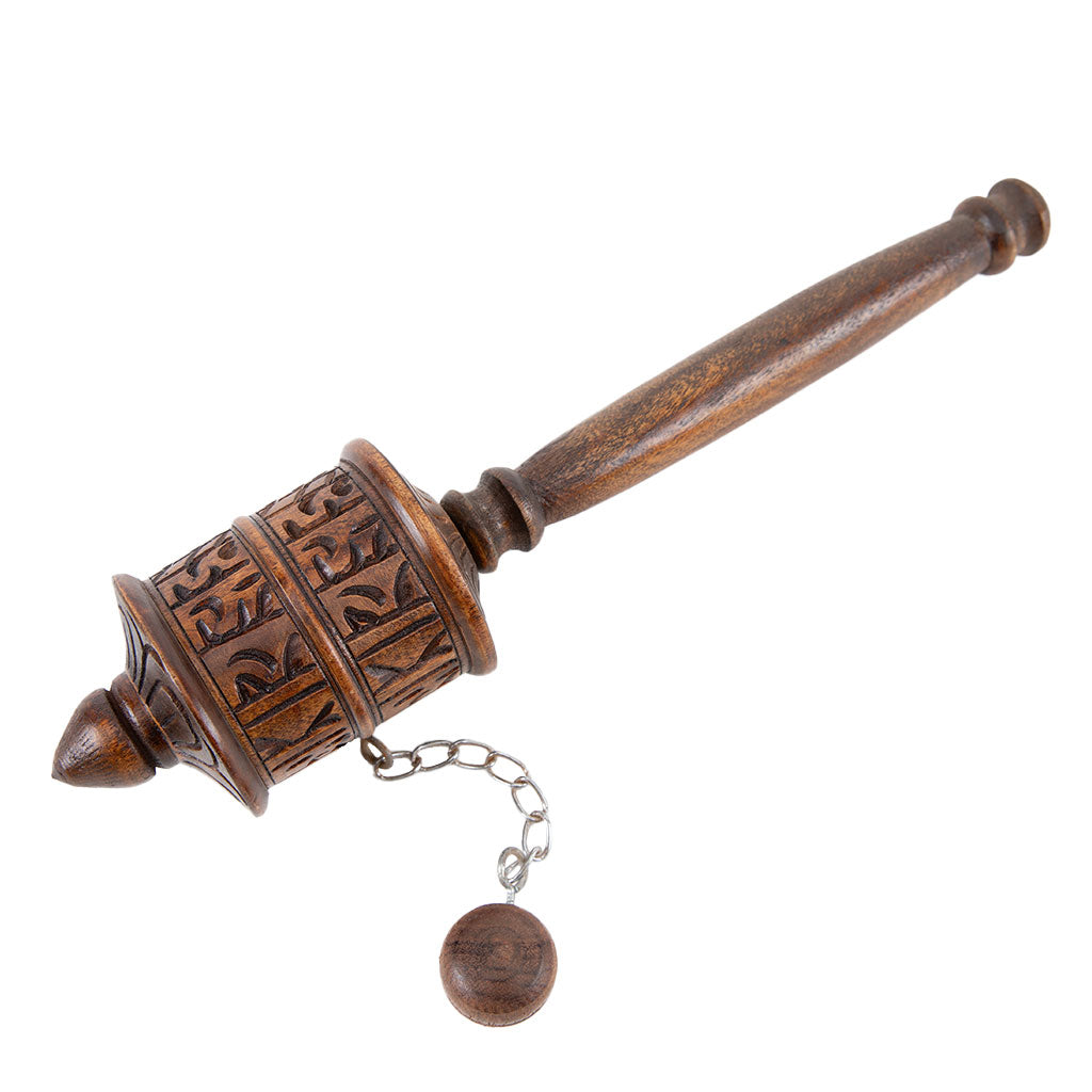 Wooden Tibetan Prayer Wheel、mySite、topwebapps