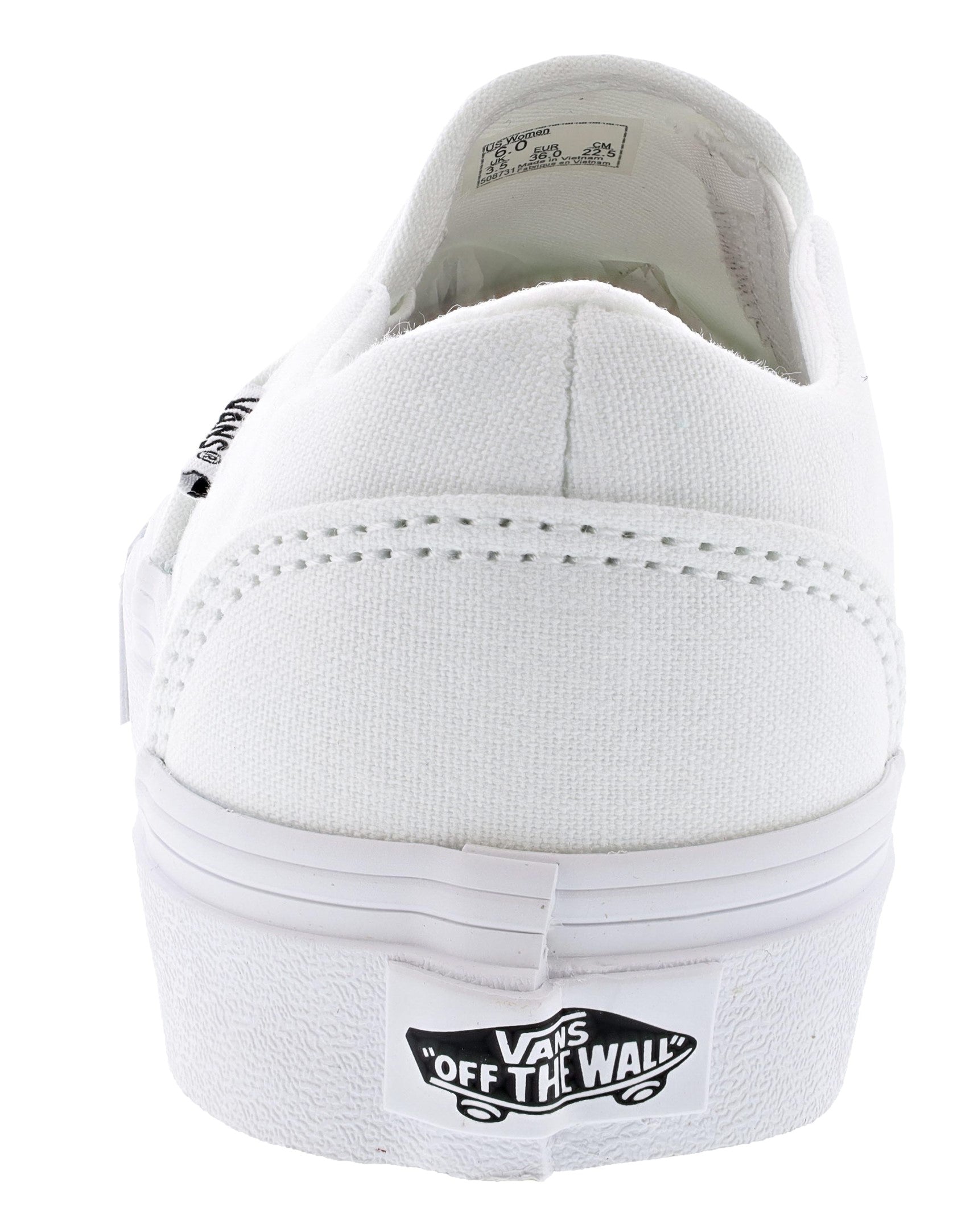 Vans Women's Asher Low Canvas Slip On Shoes、mySite、dreamappss