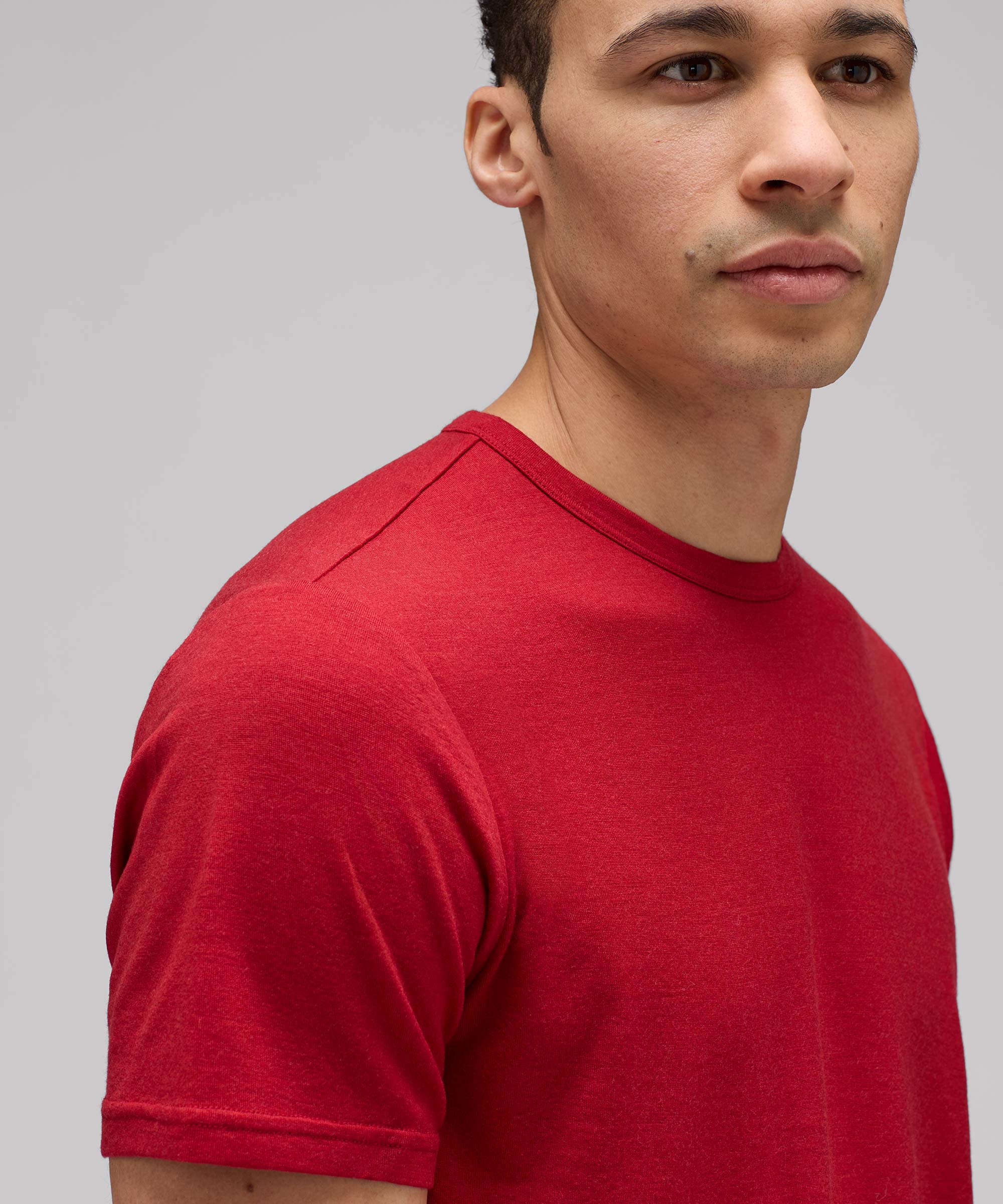 Men's Merino Crew Neck T-Shirt、mySite、noshort