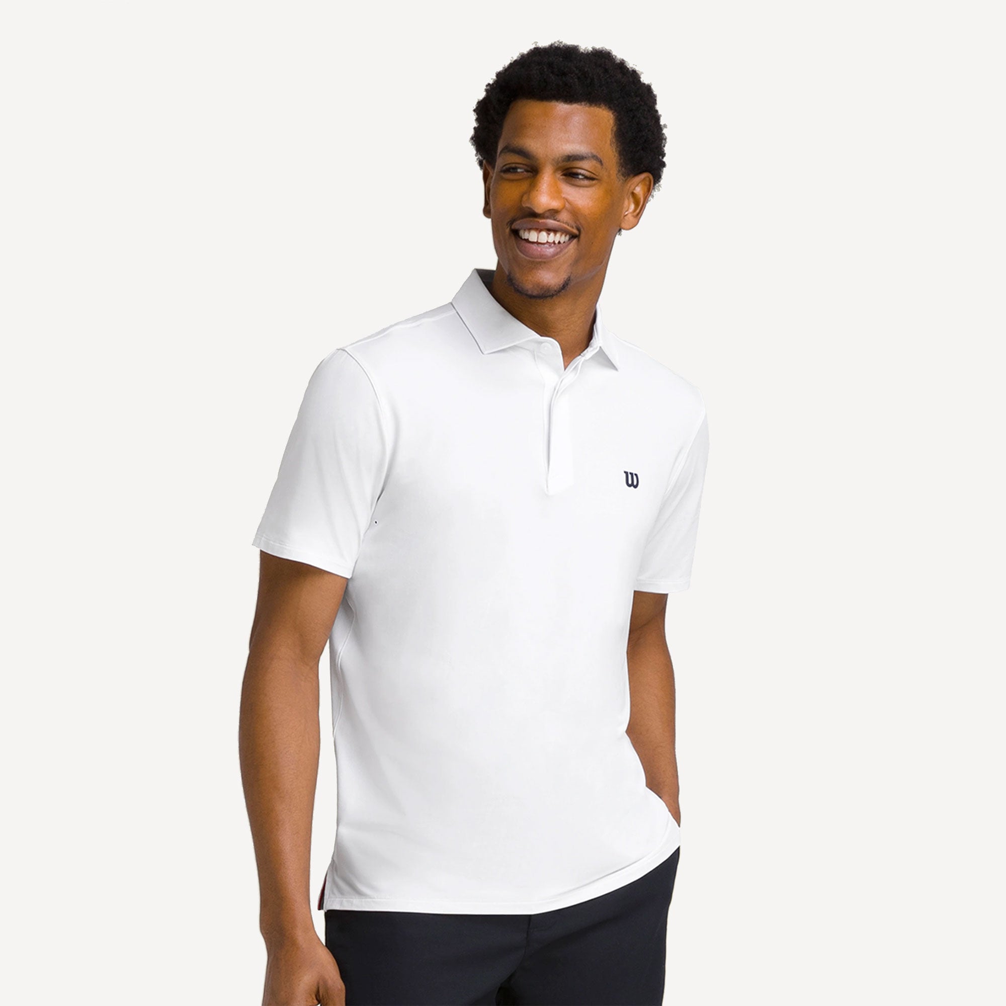 Wilson League Men's Tennis Polo、mySite、neckold