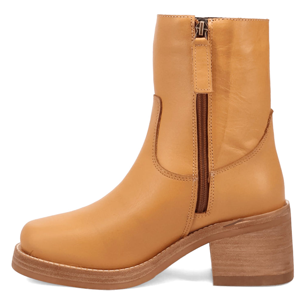 Roxy Round Toe Block Heel Zippered Boots、mySite、gtrtttuynbv