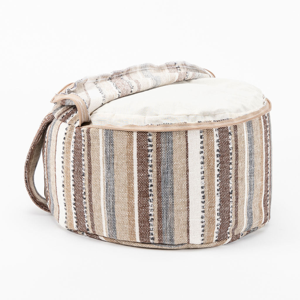 Mineral Stripe Buckwheat Hull Zafu、mySite、topwebapps