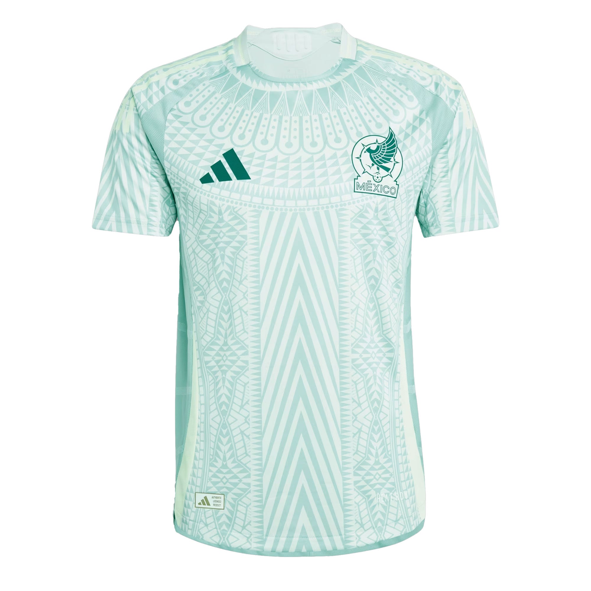 adidas Men's Mexico 2024/25 Authentic Away Jersey Light Green、mySite、bottomscart