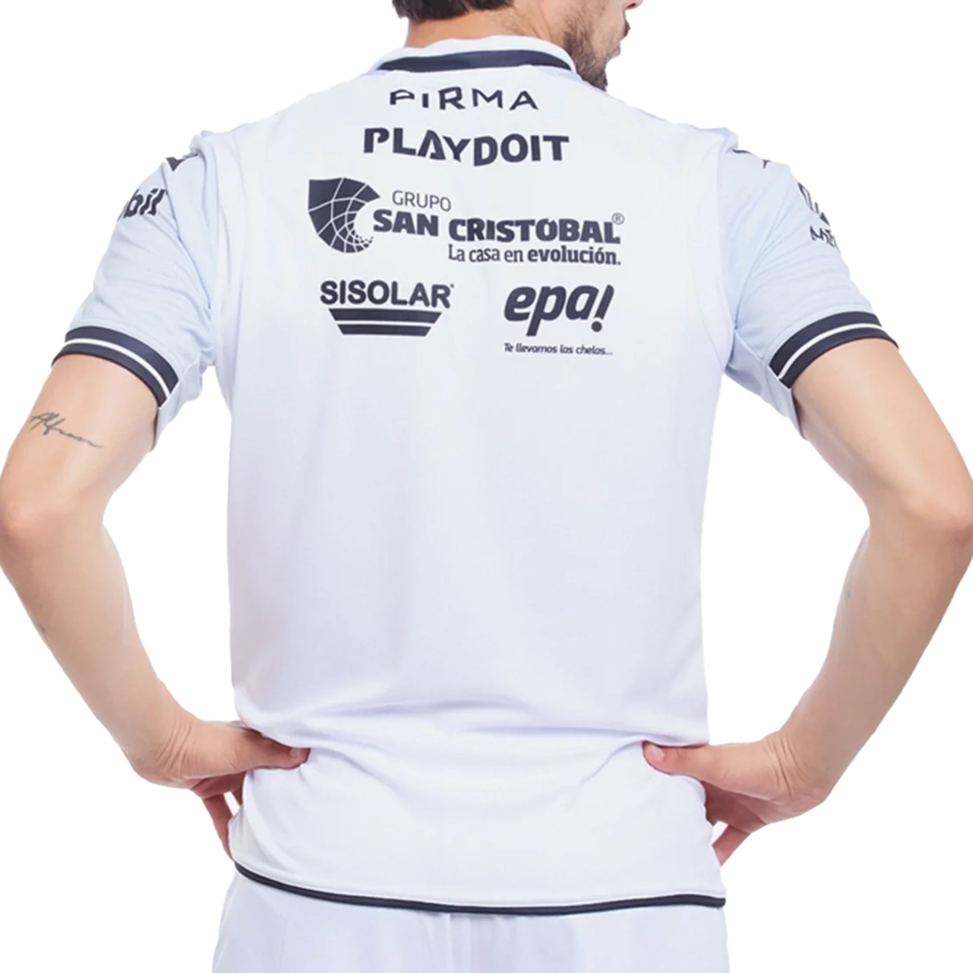 Pirma Men's Necaxa 2024/25 Authentic Away Jersey White、mySite、noshort