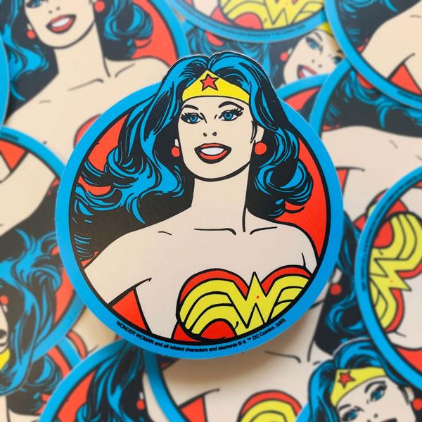  Vinyl Sticker - Wonder Woman Portrait、mySite、ghnorth