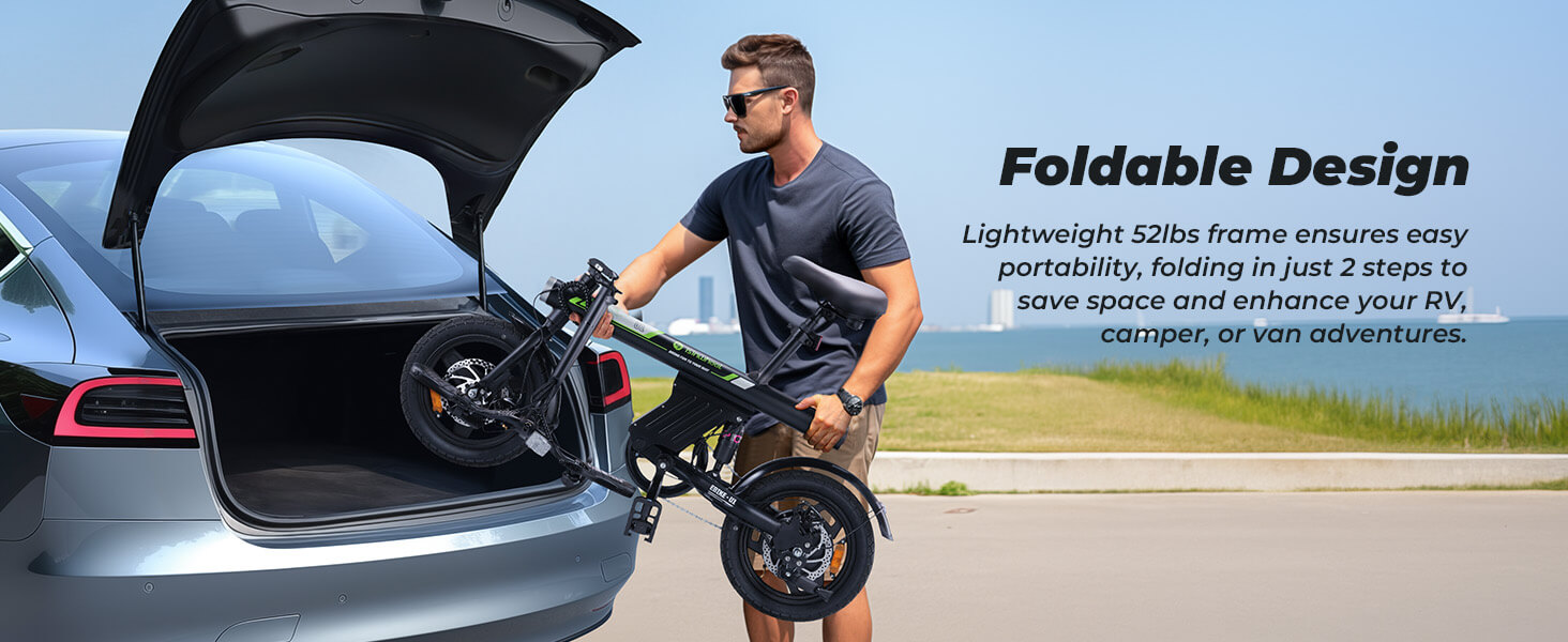 isinwheel electric bike for adults and Teens U1