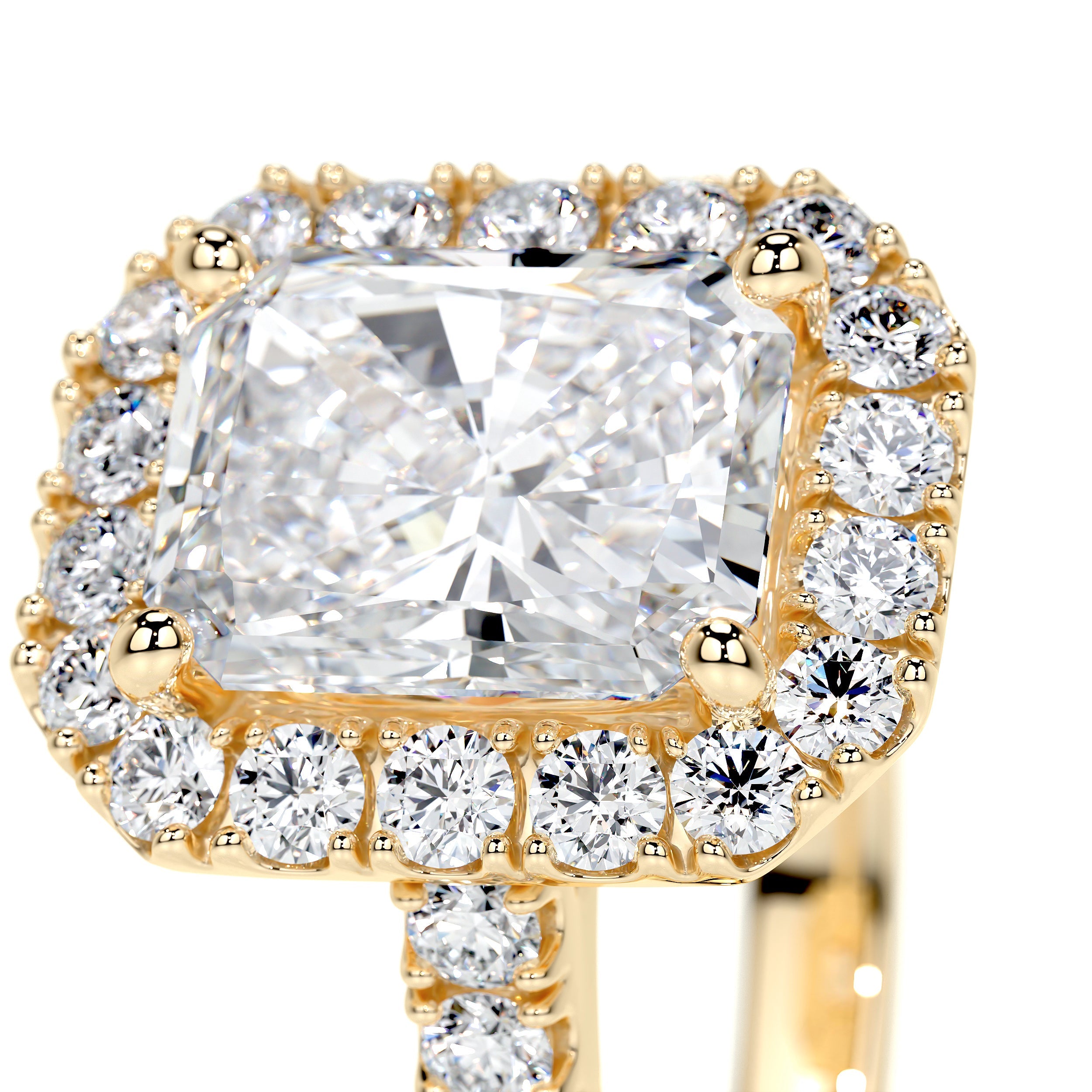Andrea Lab Grown Diamond Ring -18K Yellow Gold、mySite、hinf8tx79