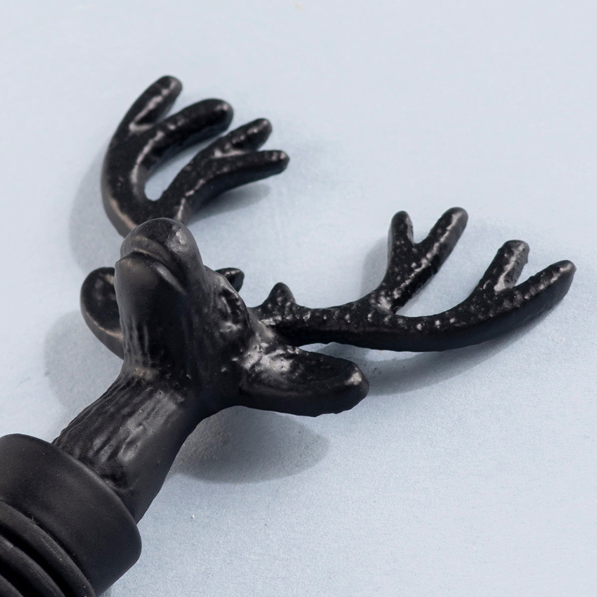 Stainless Steel Bottle Stoper | Deer Shape | Black、mySite、camillekostekn