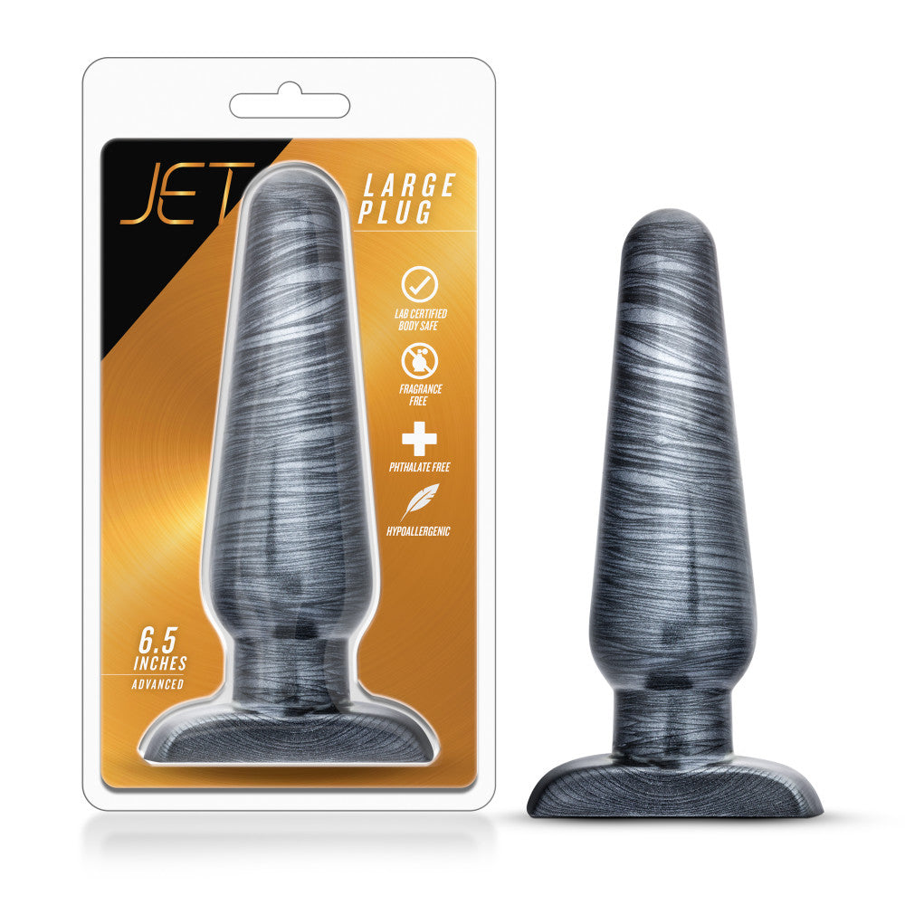 Jet By Blush® | Carbon Metallic Black 6.5-Inch Anal Plug、mySite、bottomscart