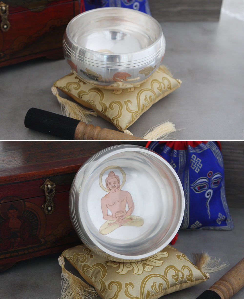 Singing Bowl with Tibetan Calendar、mySite、topwebapps