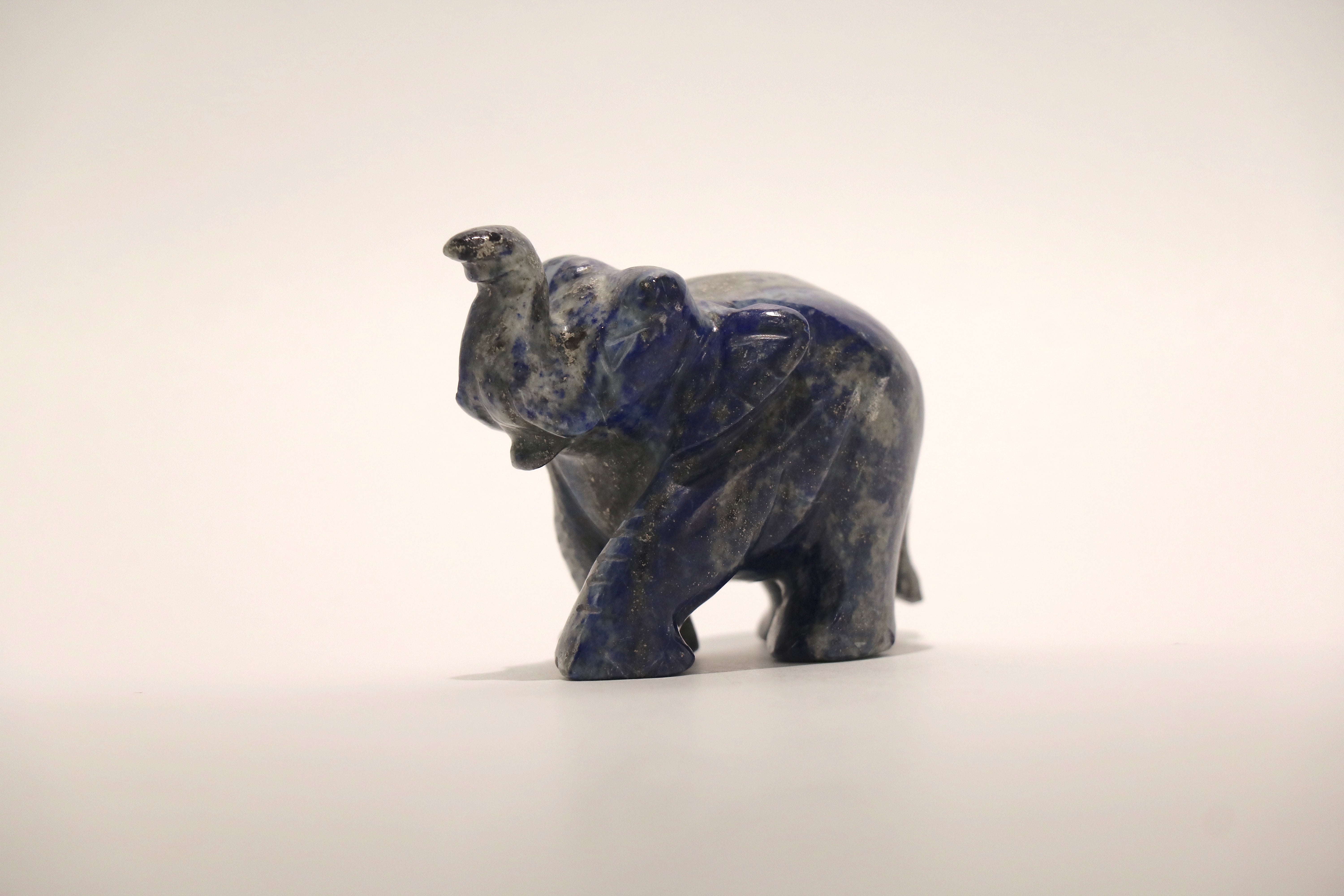 Lapis Lazuli Elephant - 5.5 cm、mySite、topwebapps