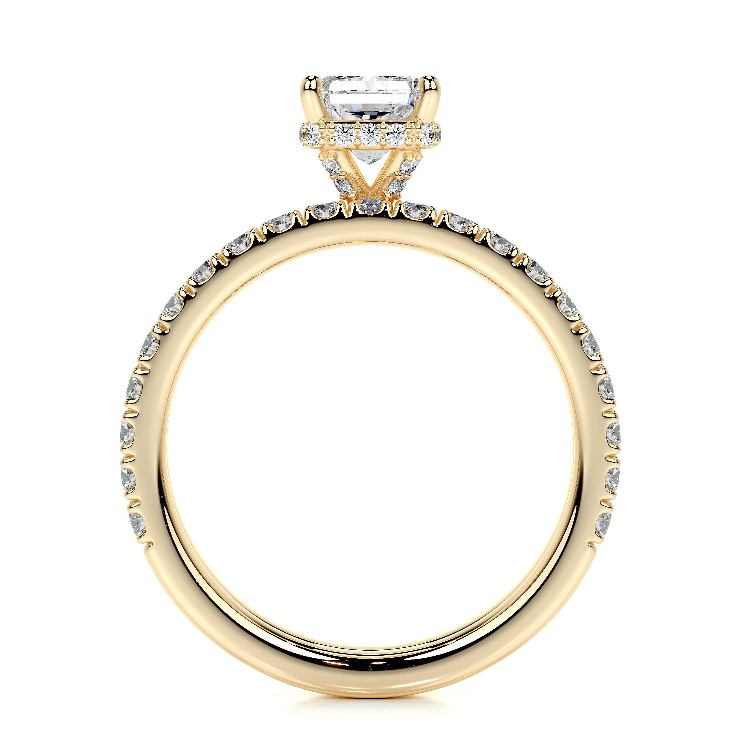 Deborah Lab Grown Diamond Bridal Set -18K Yellow Gold、mySite、hinf8tx79
