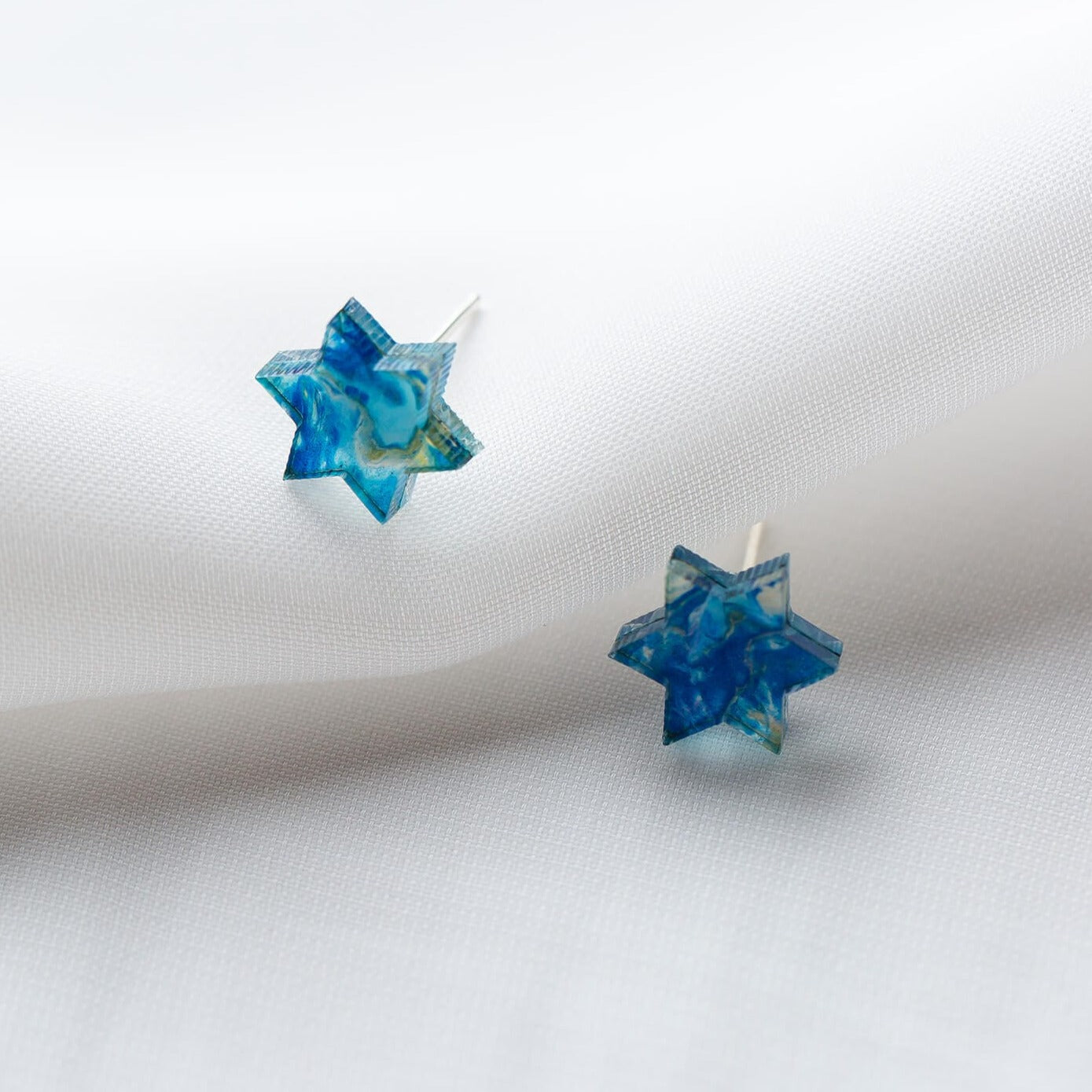 Mini Magen Studs - Blue Marble、mySite、topwebapps