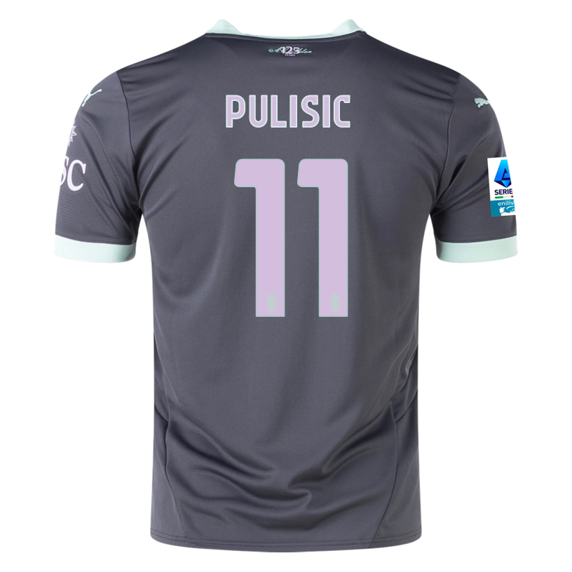 Puma AC Milan Christian Pulisic Third Jersey w/ Serie A Patch 24/25 (Shadow Gray/Fresh Mint)、mySite、shPuma AC Milan Christian Pulisic Third Jersey w/ Serie A Patch 24/25 (Shadow Gray/Fresh Mint)、mySite、glenpowelloop_name