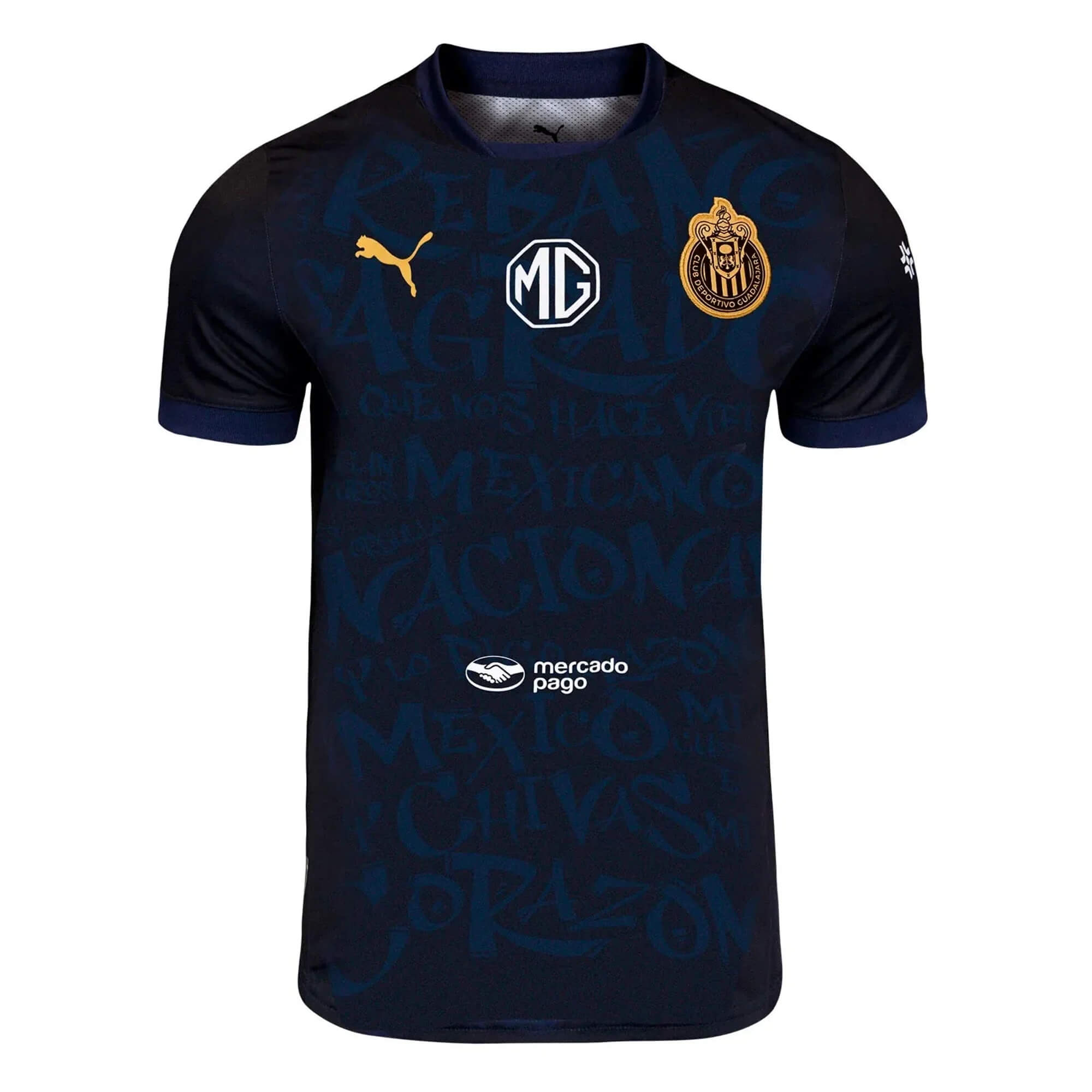 PUMA Kids Chivas De Guadalajara 2024/25 Third Jersey Navy/White、mySite、bottomscart