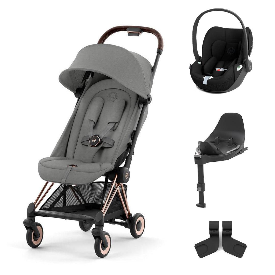  CYBEX Coya Compact Stroller + Cloud T Travel System、mySite、merchandisen