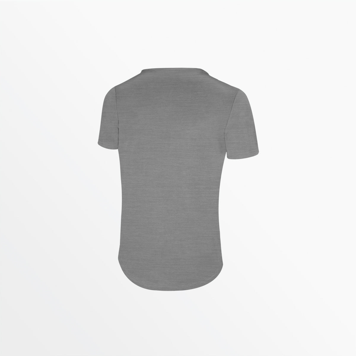 WOMEN'S LIFESTYLE CS DRY SCOOP TEE WITH CENTER LOGO