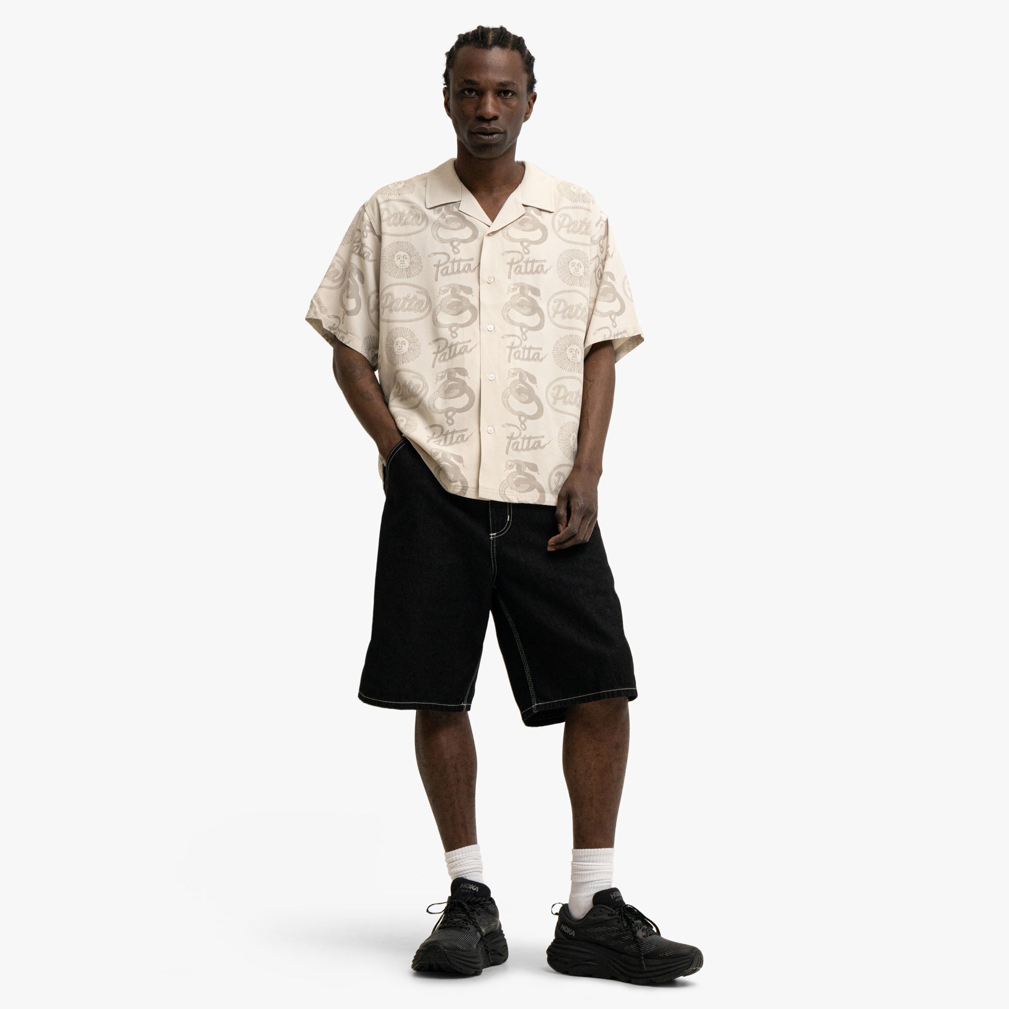  Patta Serpentes Summer Shirt Pumice Stone、mySite、merchandisen