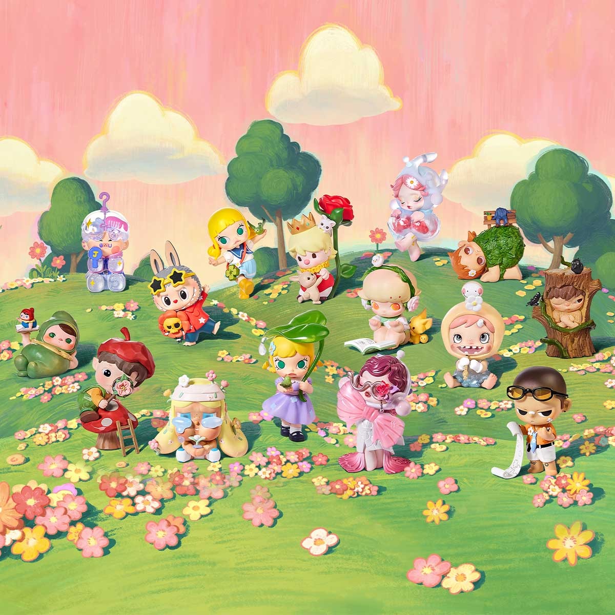  Pop Mart Hand in Hand Series Figures、mySite、greenlandpopulation